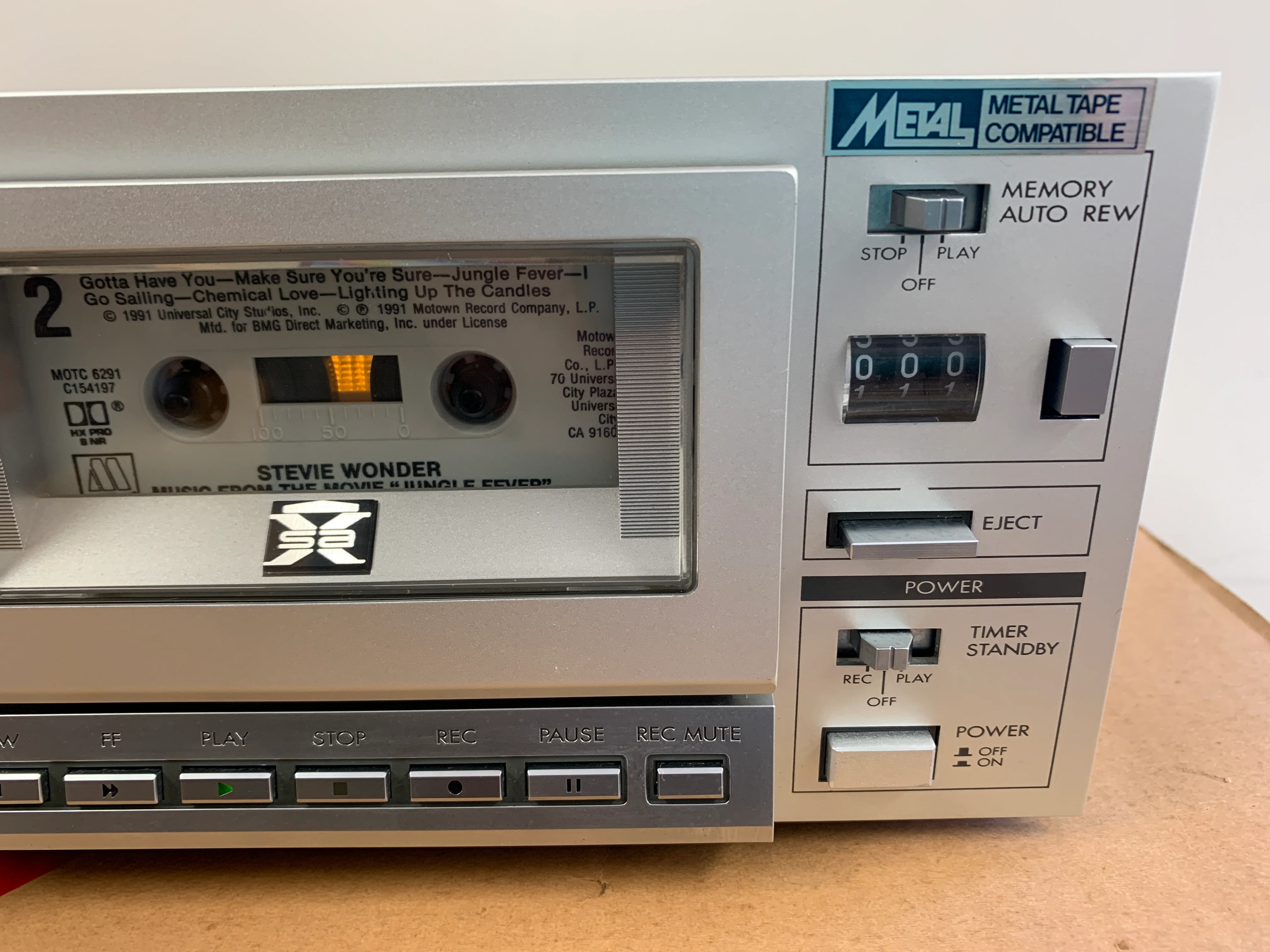 JVC KD-A7 Single Cassette Deck * Box * Manual - Image 8