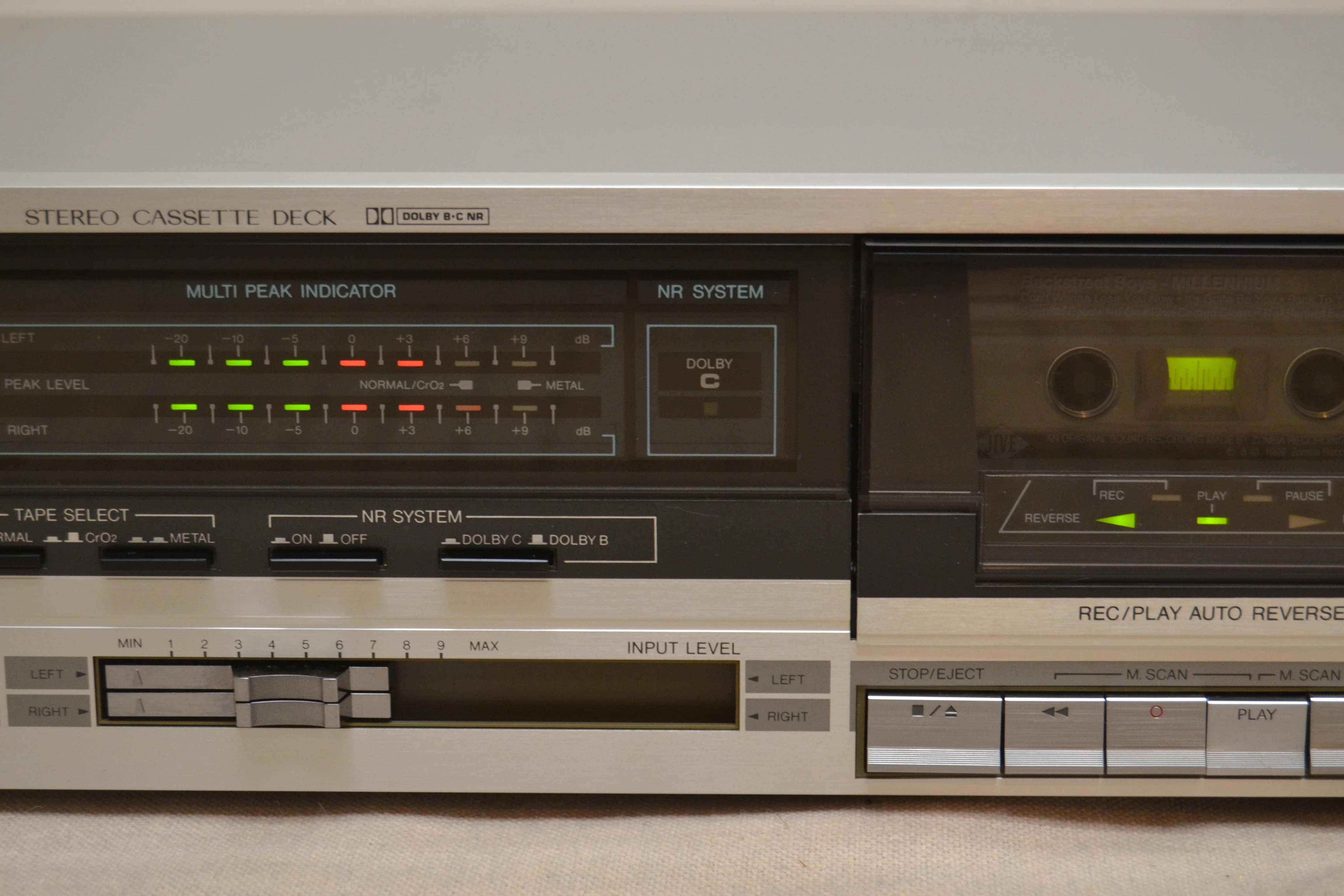 JVC KD-V300 Single Cassette Deck * Fully Serviced * New Belts - Image 3