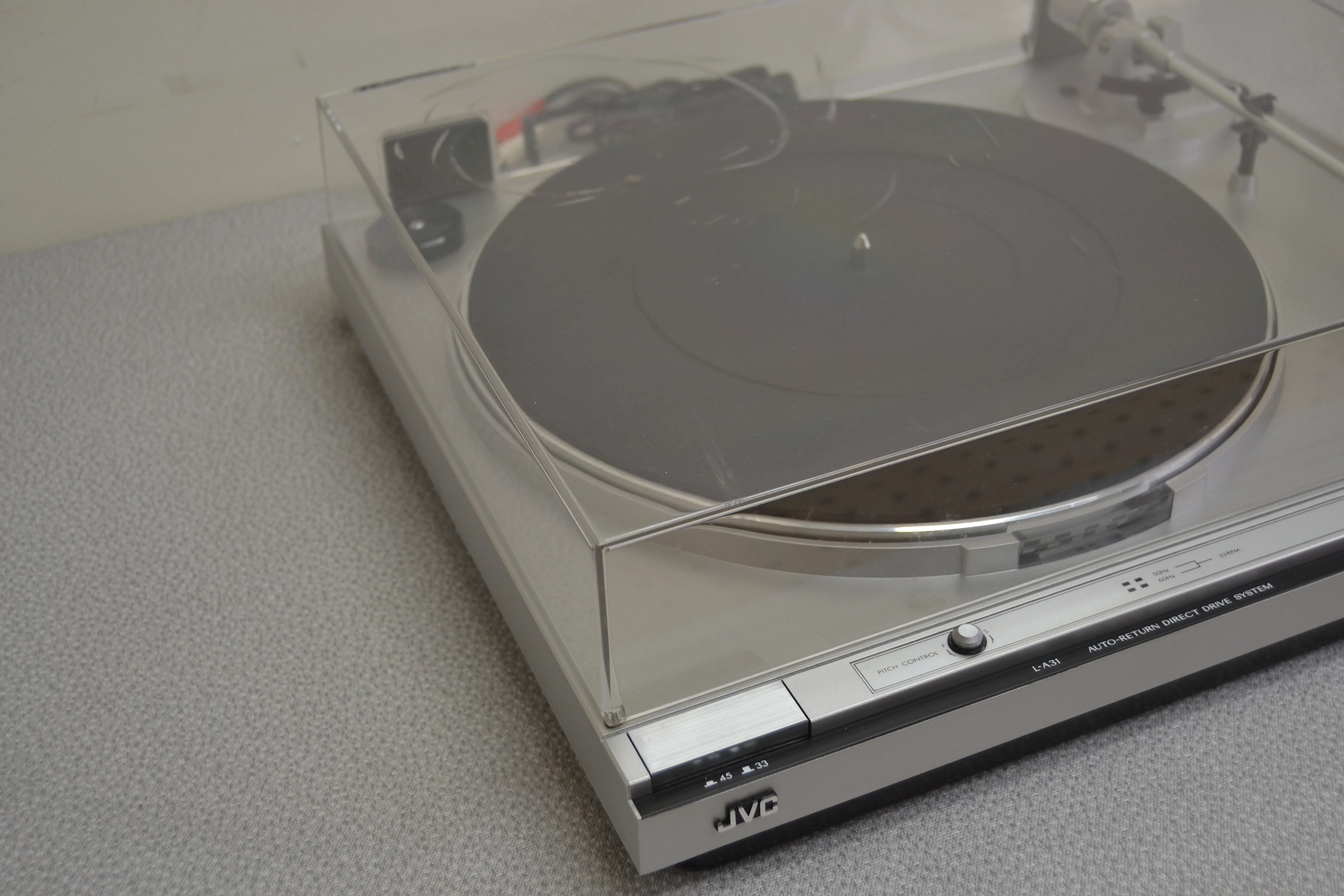 JVC L-A31 Direct Drive Turntable * NEW AT3600 Cartridge * Box - Image 12
