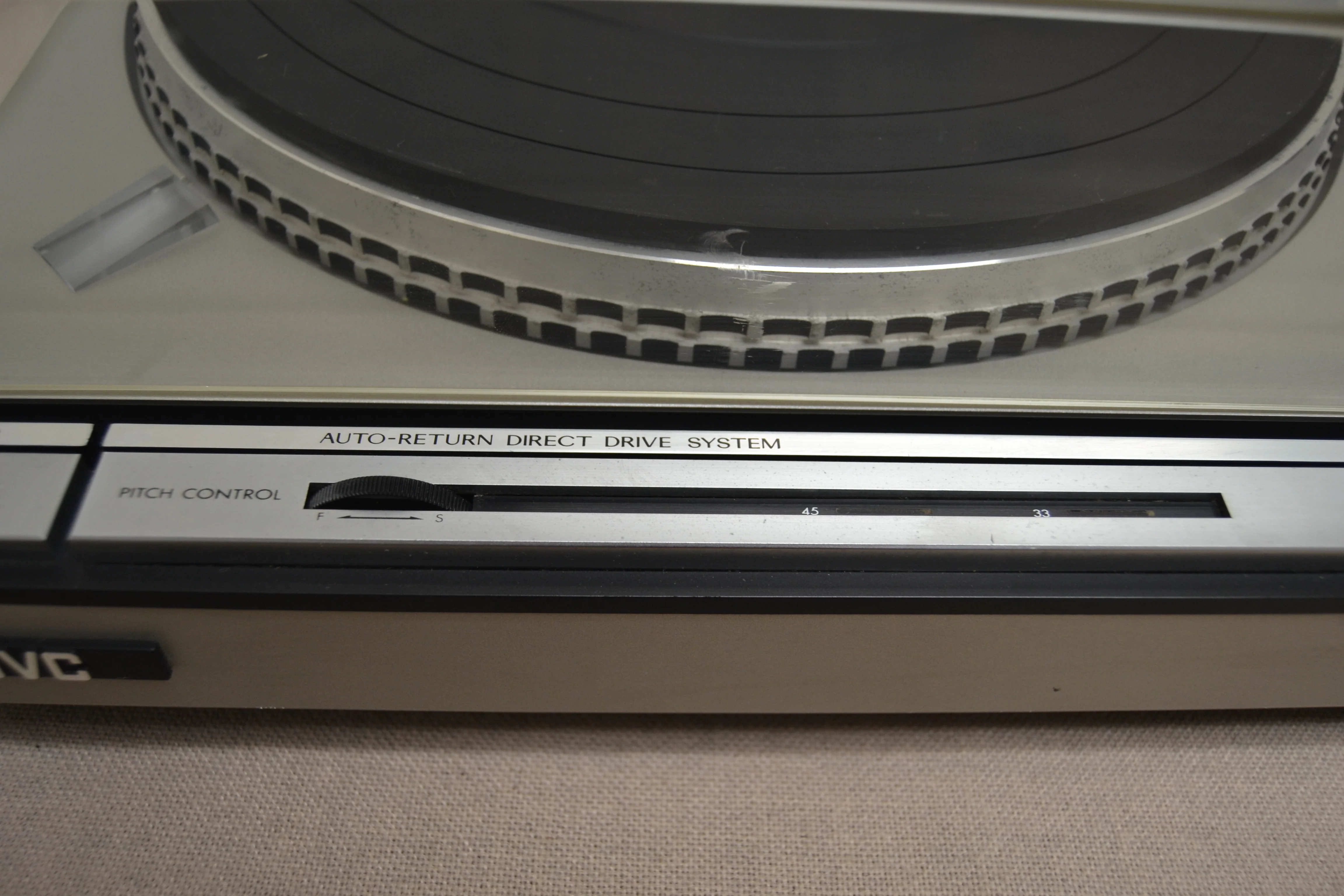 JVC L-A55 Direct-Drive Auto Return Turntable (1979-1980) * NEW Audio Technica Cartridge - Image 3