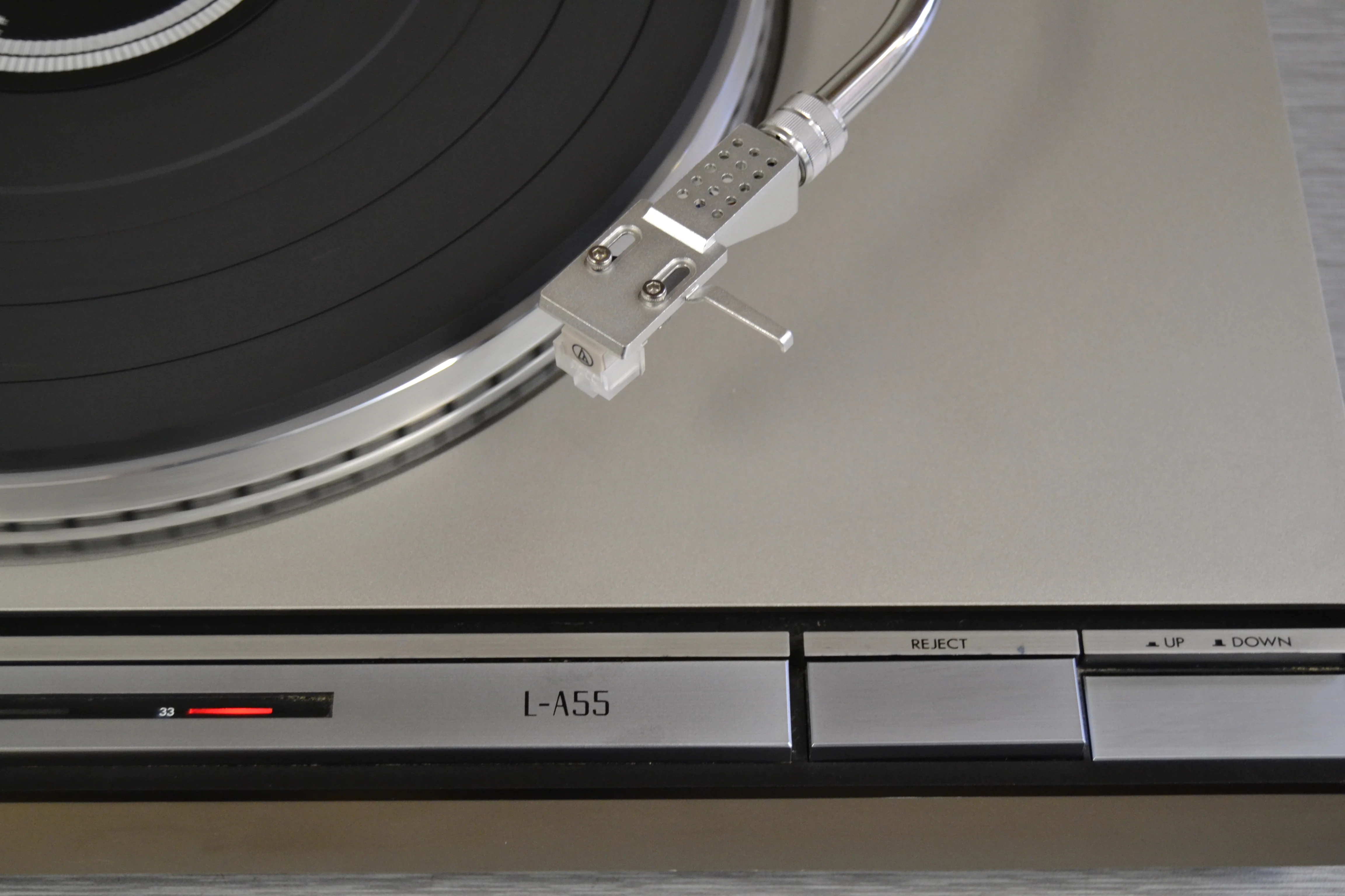 JVC L-A55 Direct Drive Turntable - NEW AT3600 Audio Technica Cartridge - Image 5