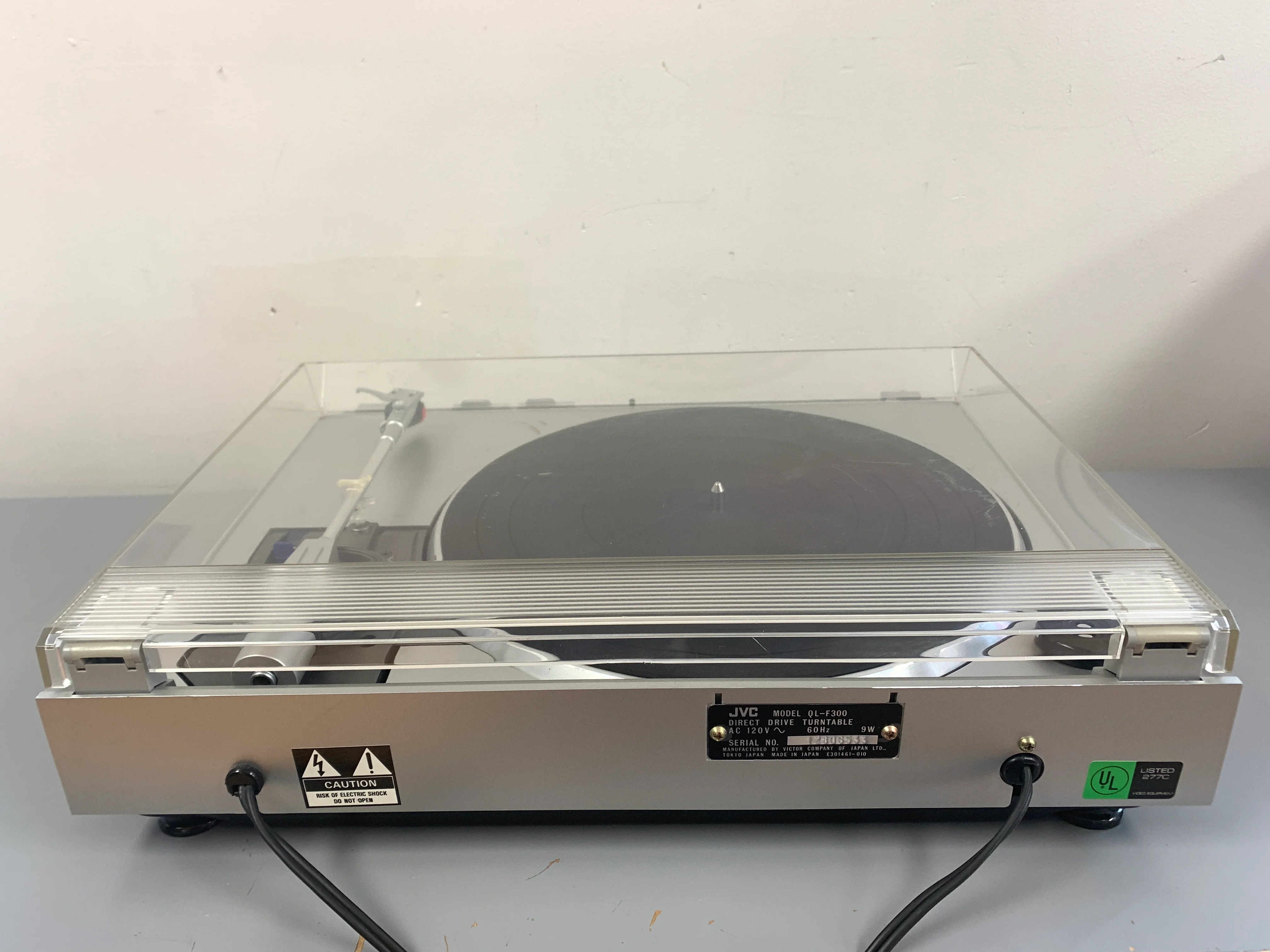 JVC QL-F300 Fully Automatic Turntable - Image 8