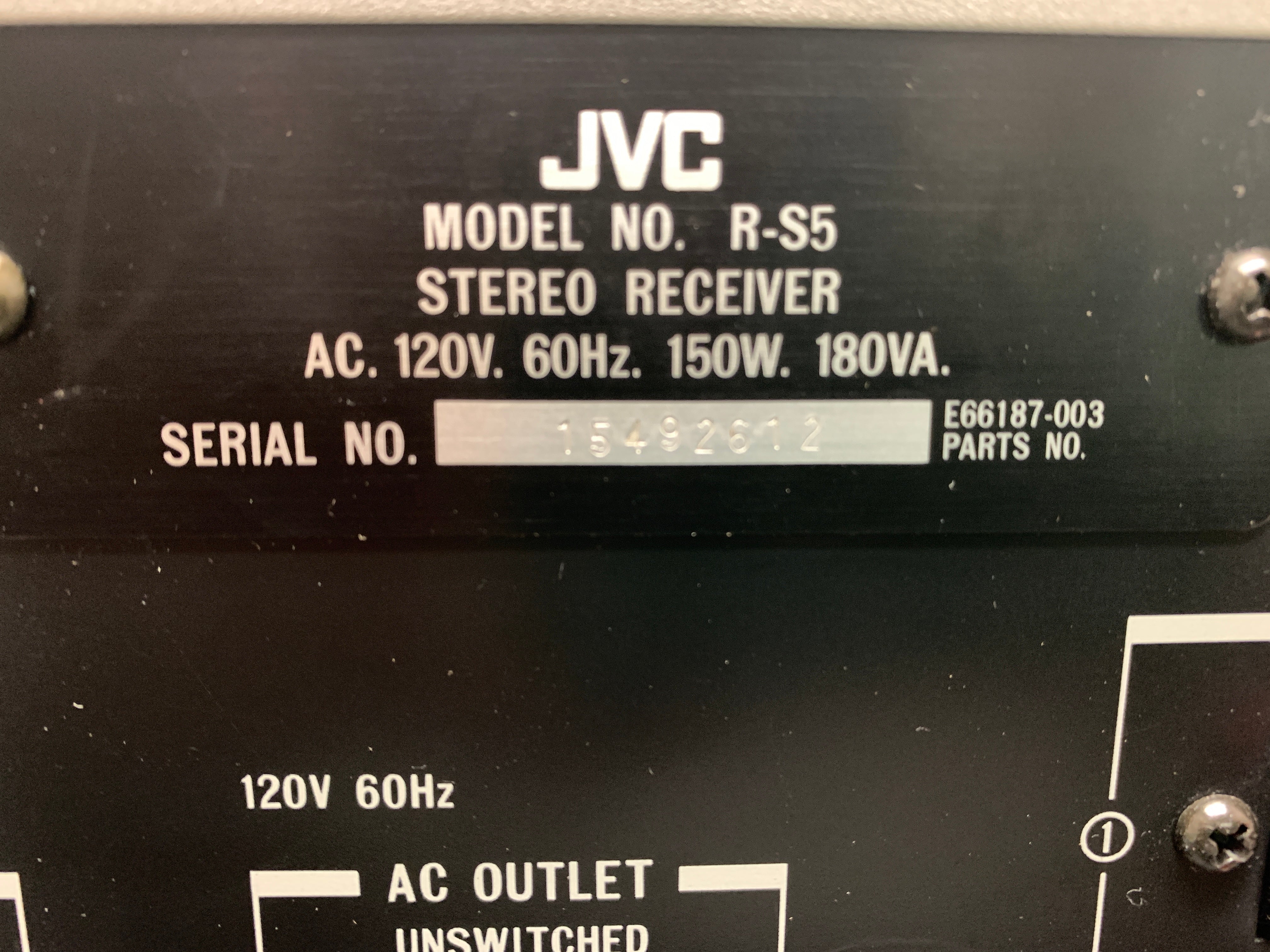 JVC R-S5 Stereo Receiver - Image 13
