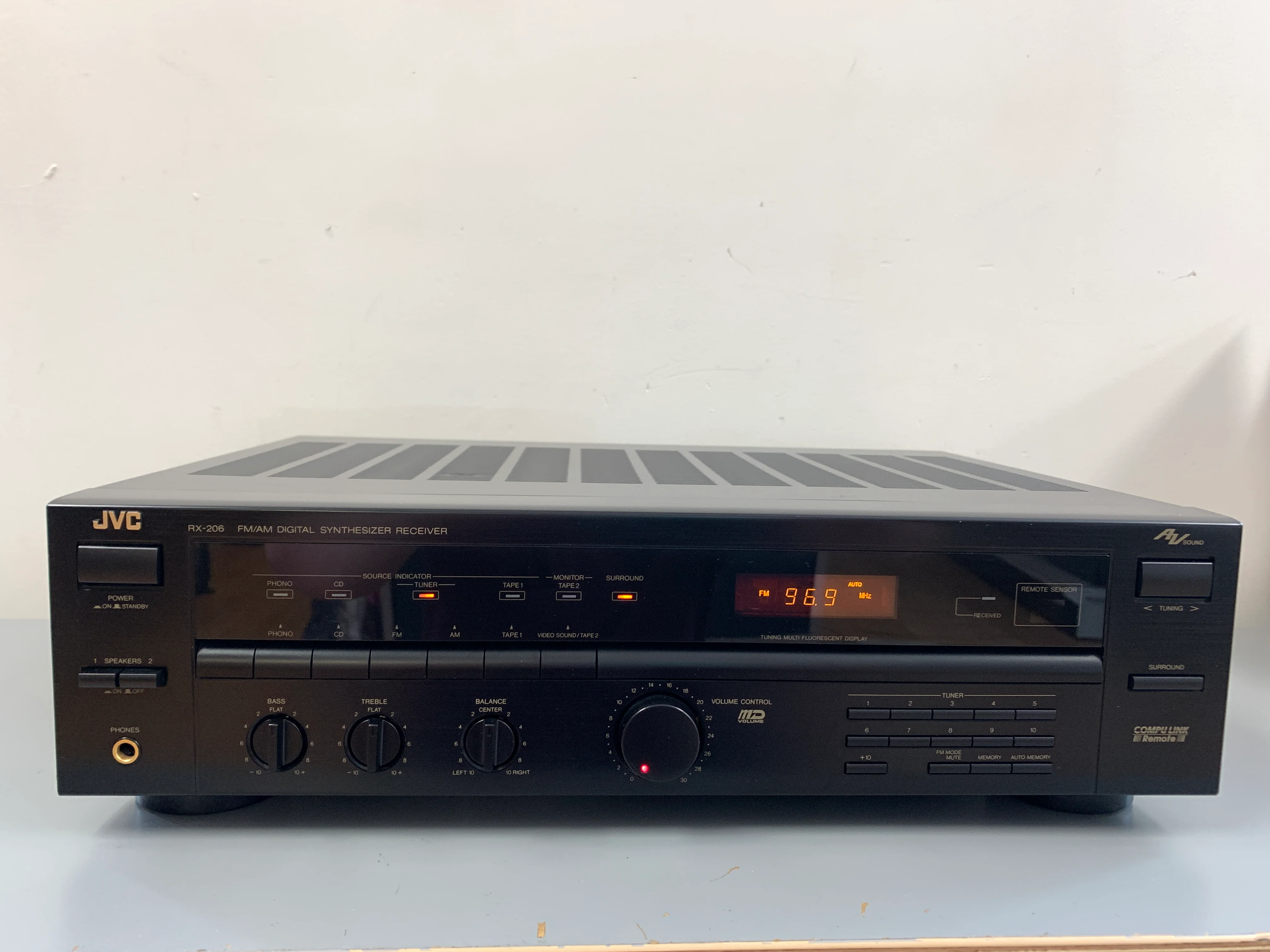 JVC RX-206 Digital Synthesizer Receiver