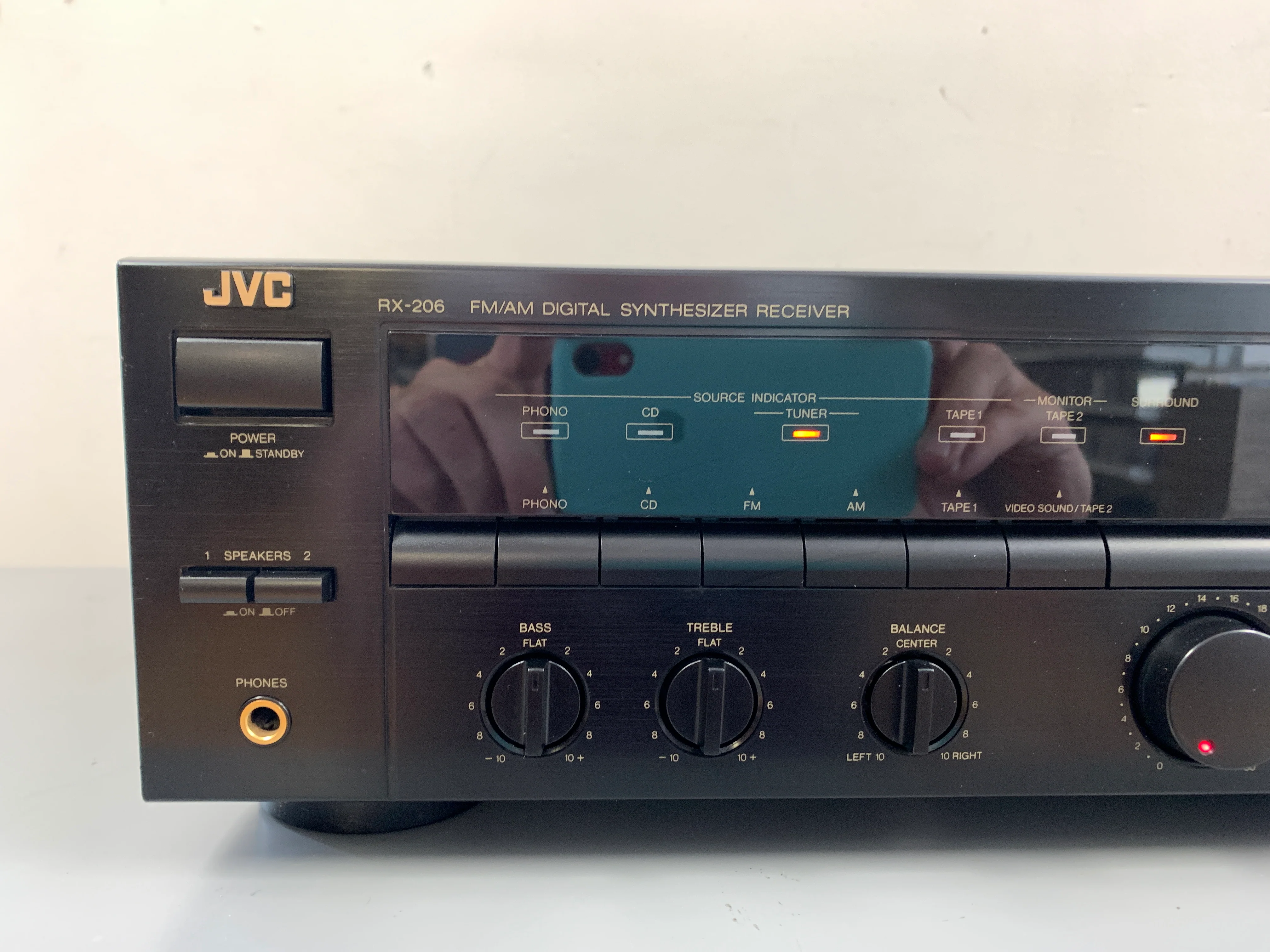 JVC RX-206 Digital Synthesizer Receiver - Image 2