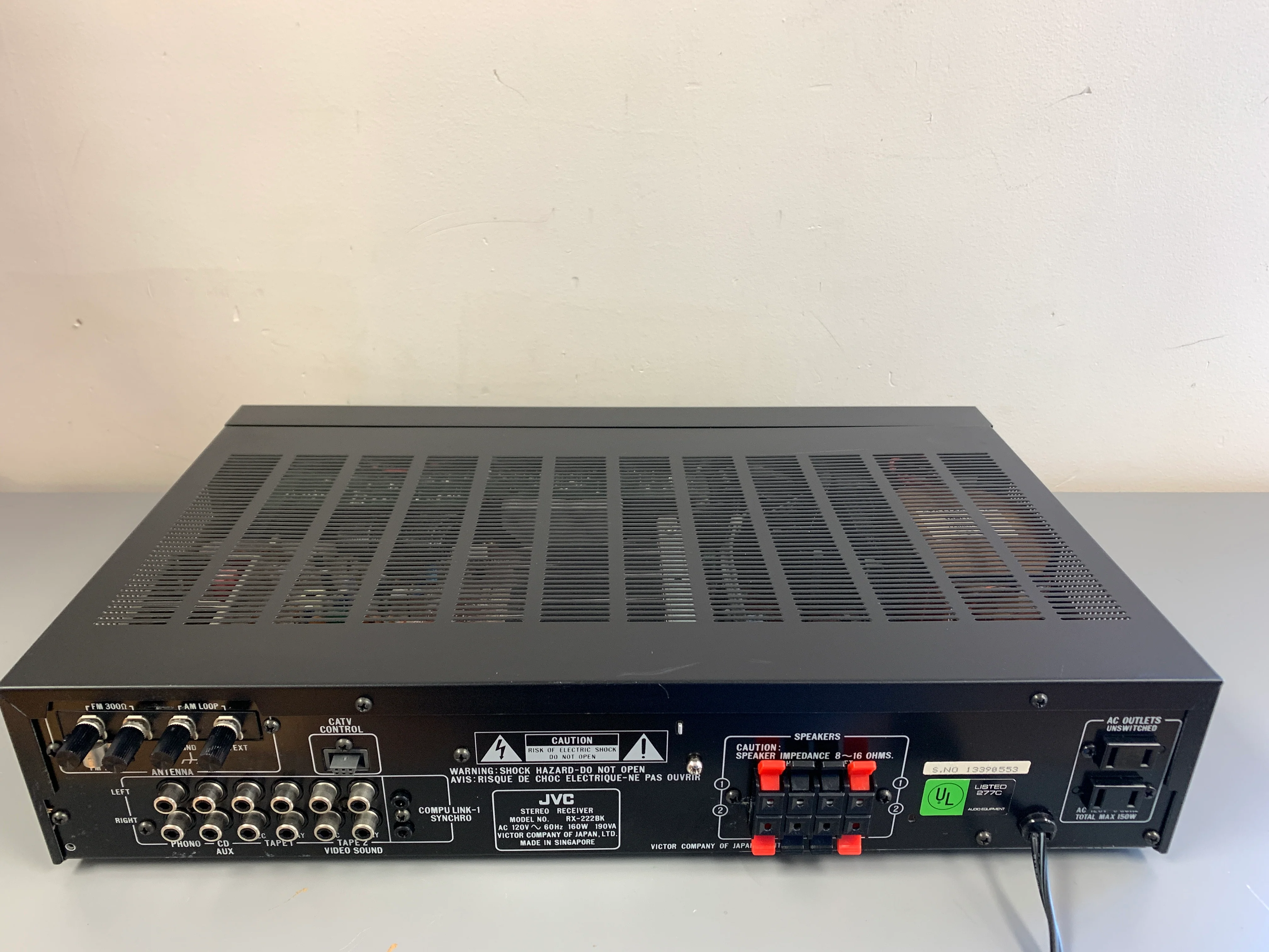 JVC RX-222 Receiver - Image 8