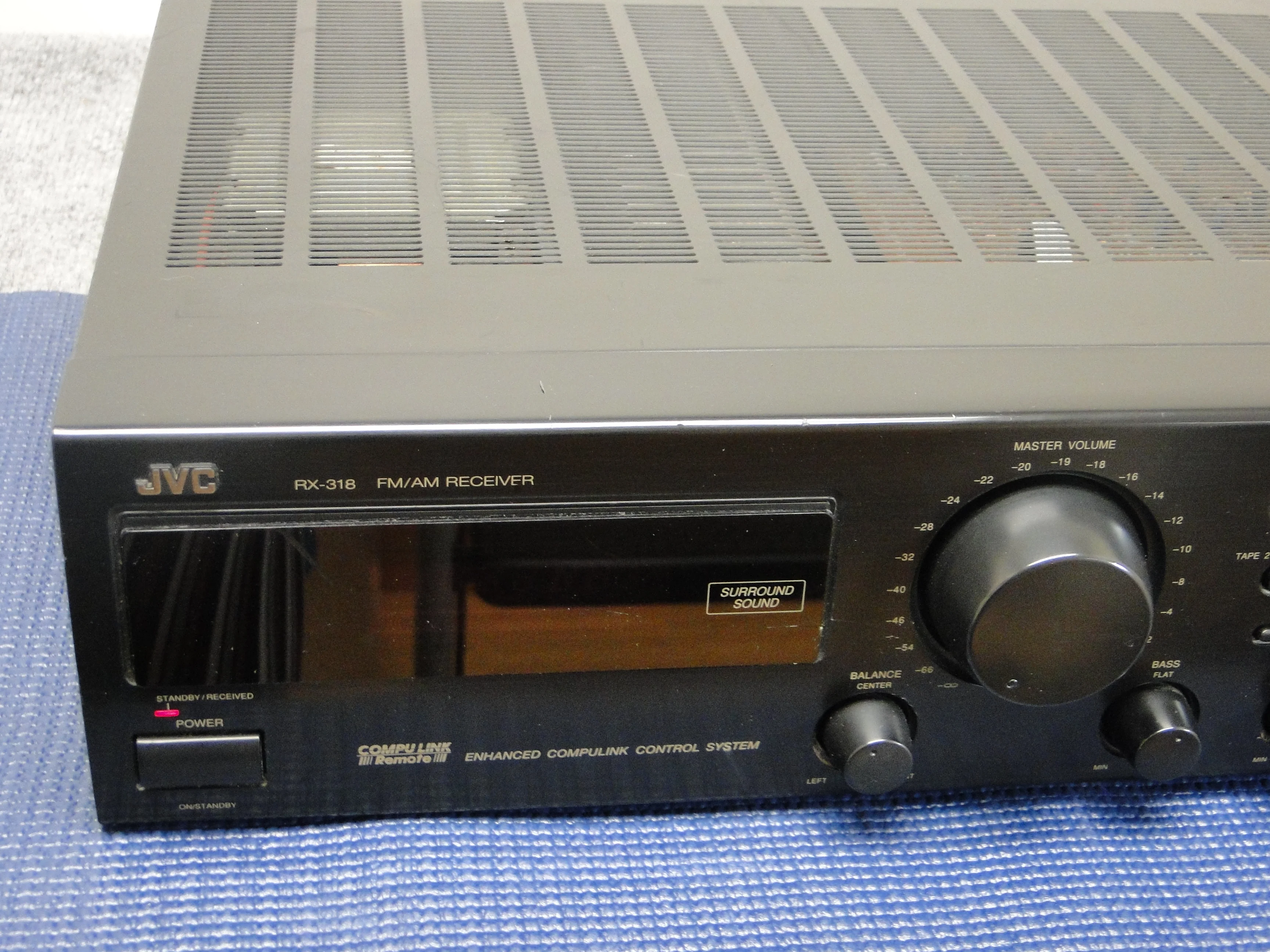 JVC RX-318 Stereo Receiver - Image 2