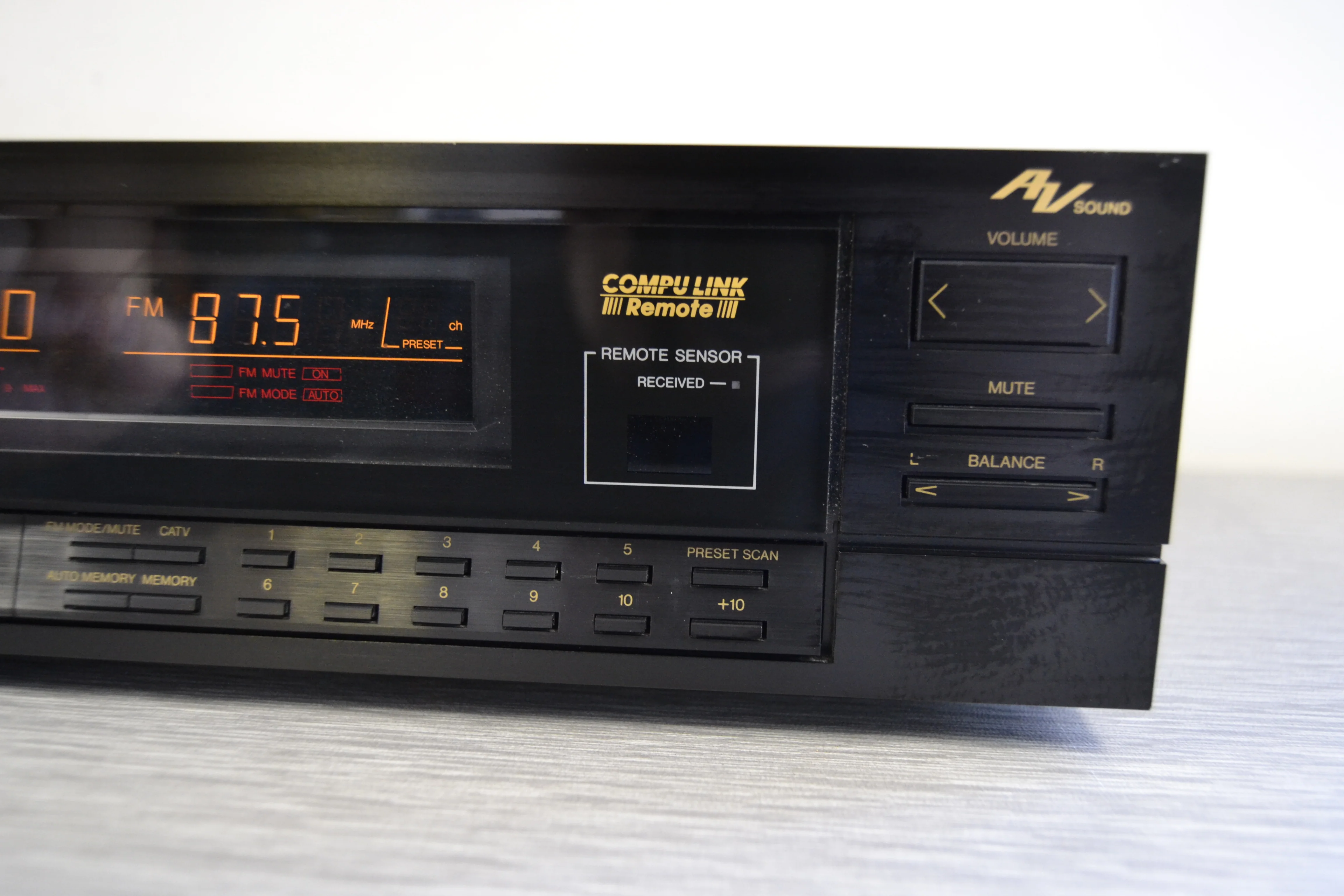 JVC RX-333 Stereo Receiver - 1989 - Image 10