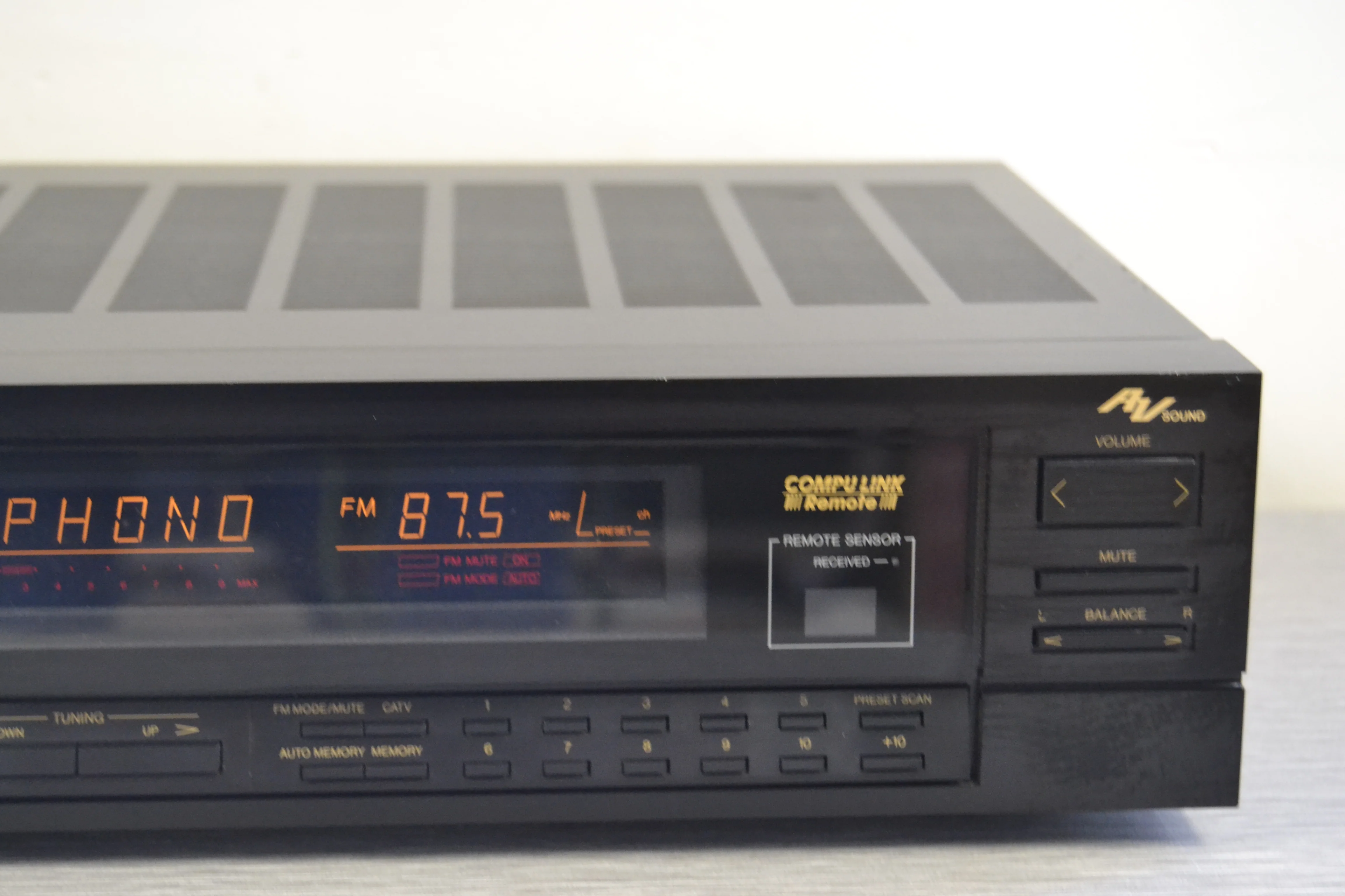 JVC RX-333 Stereo Receiver - 1989 - Image 4
