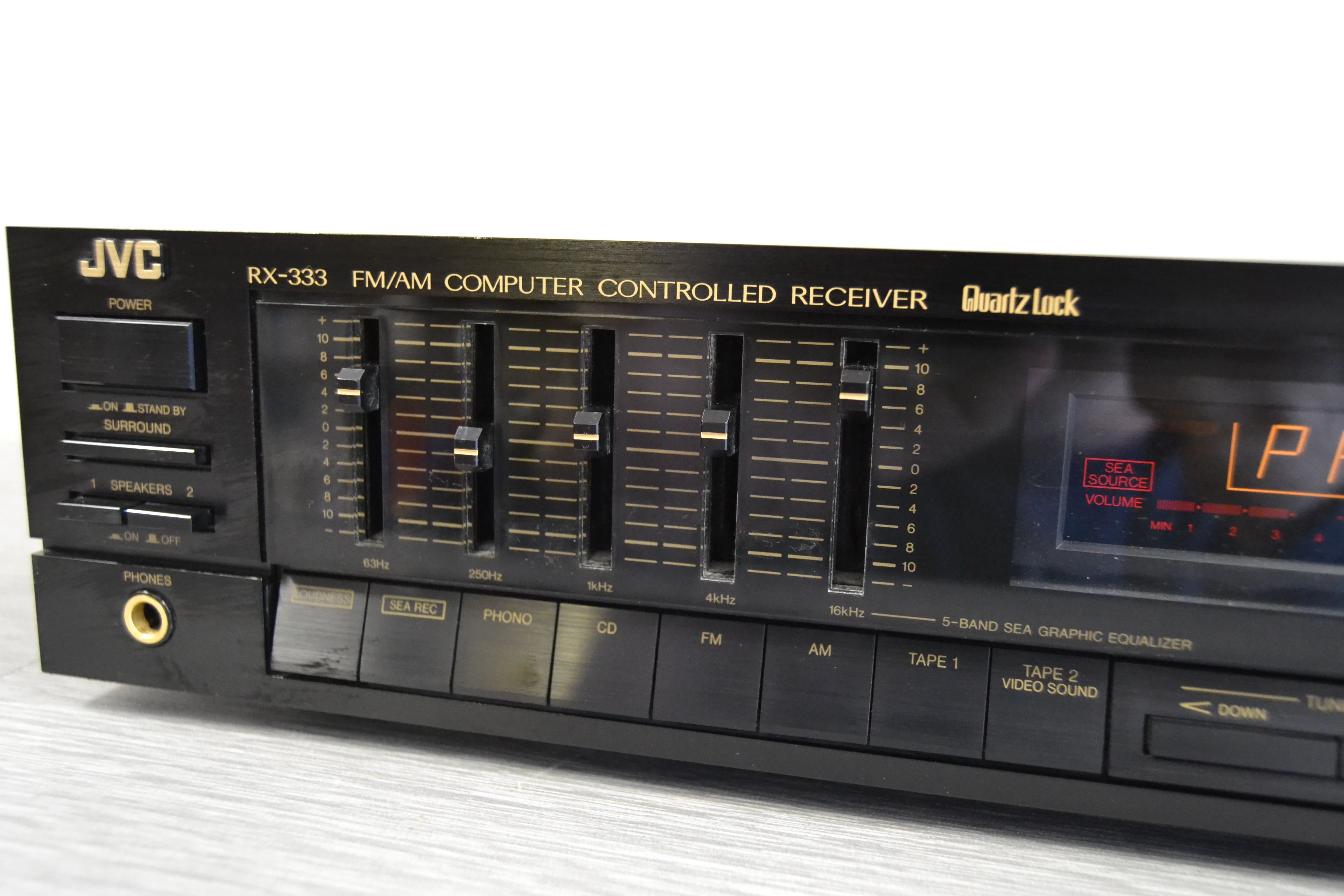 JVC RX-333 Stereo Receiver - 1989 - Image 8