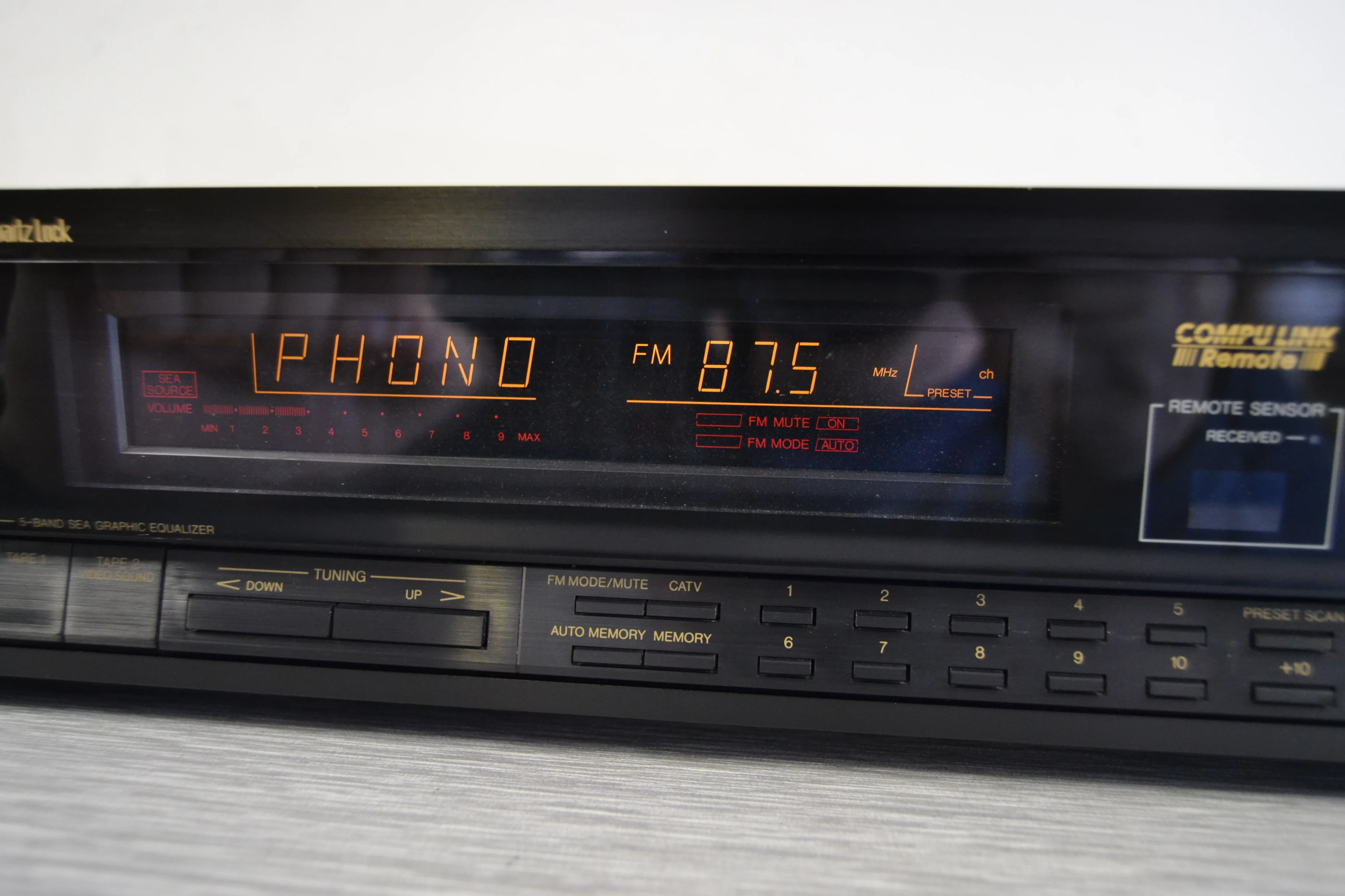 JVC RX-333 Stereo Receiver - 1989 - Image 9