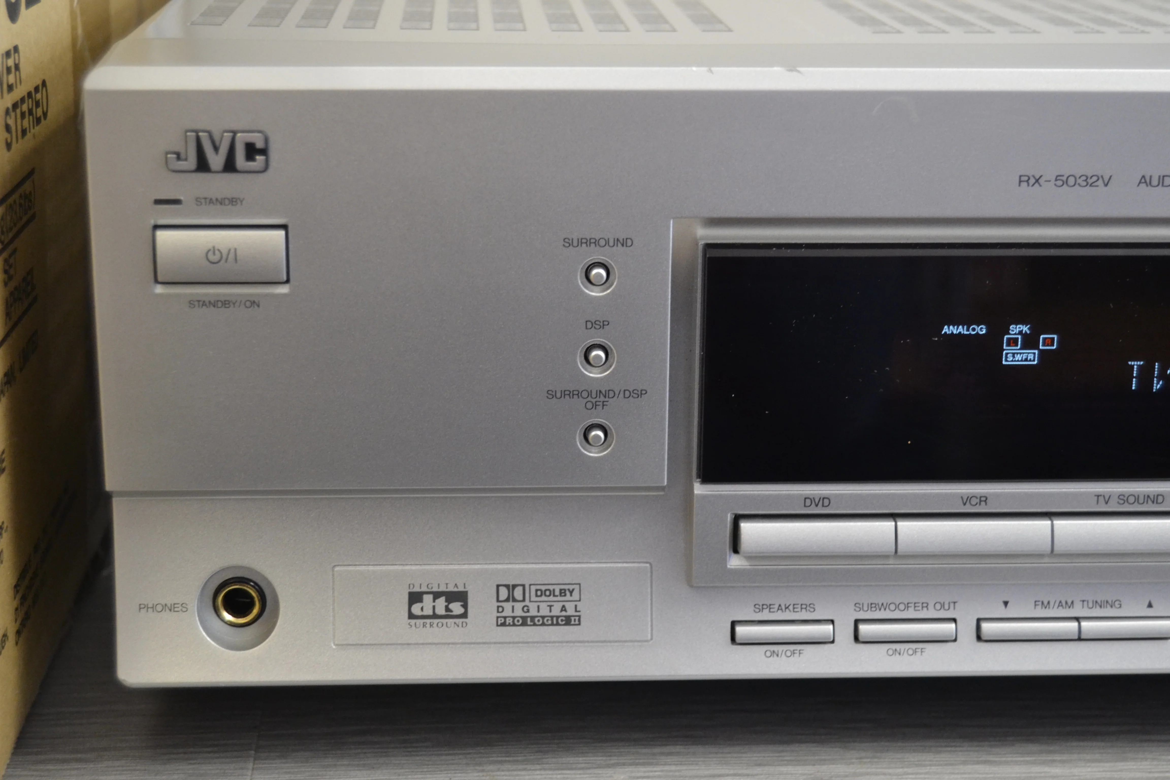 JVC RX-5032VSL Stereo Receiver * 100W RMS * Box - Image 3