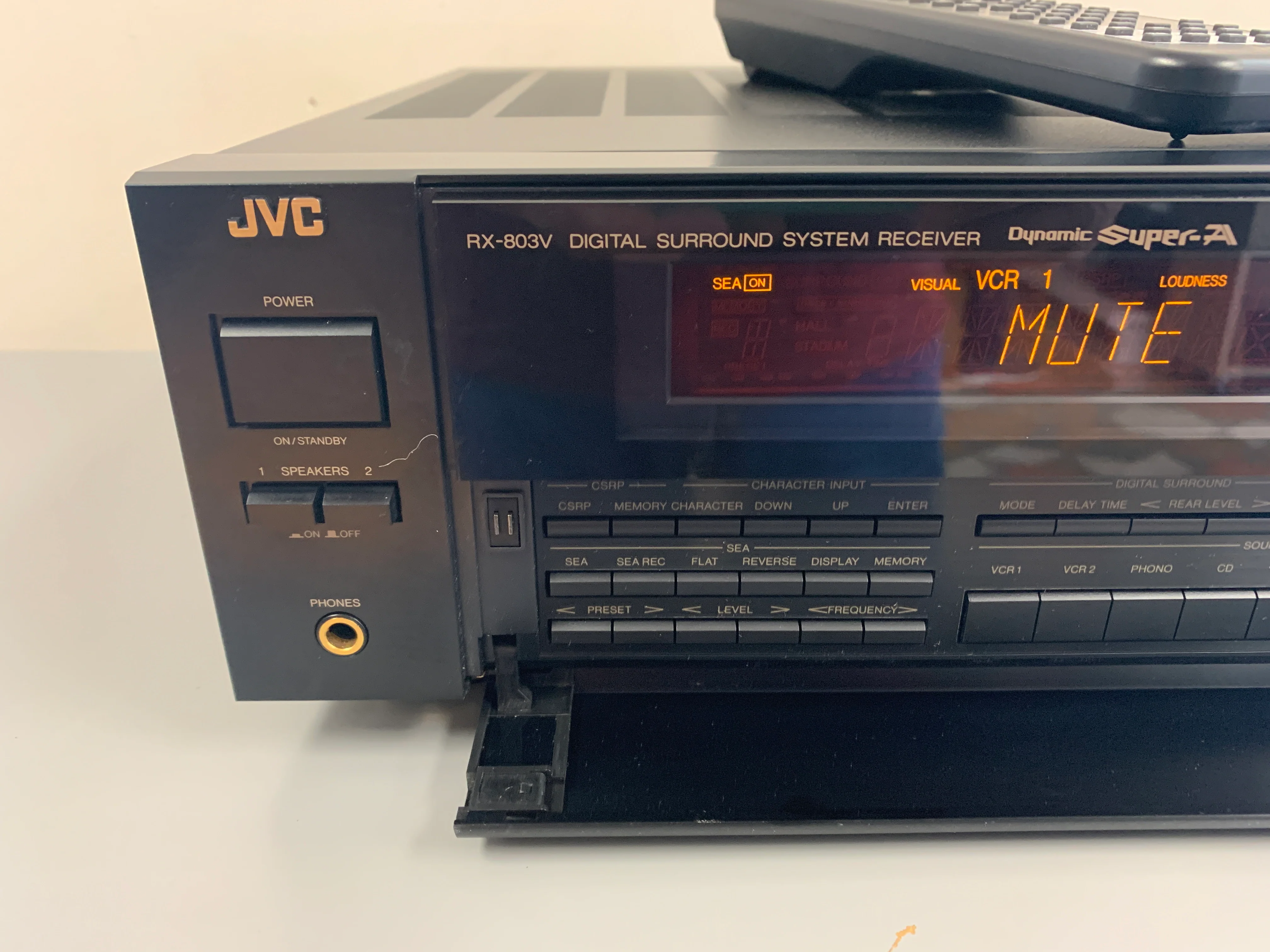 JVC RX 803V Stereo Receiver * Remote - Image 2