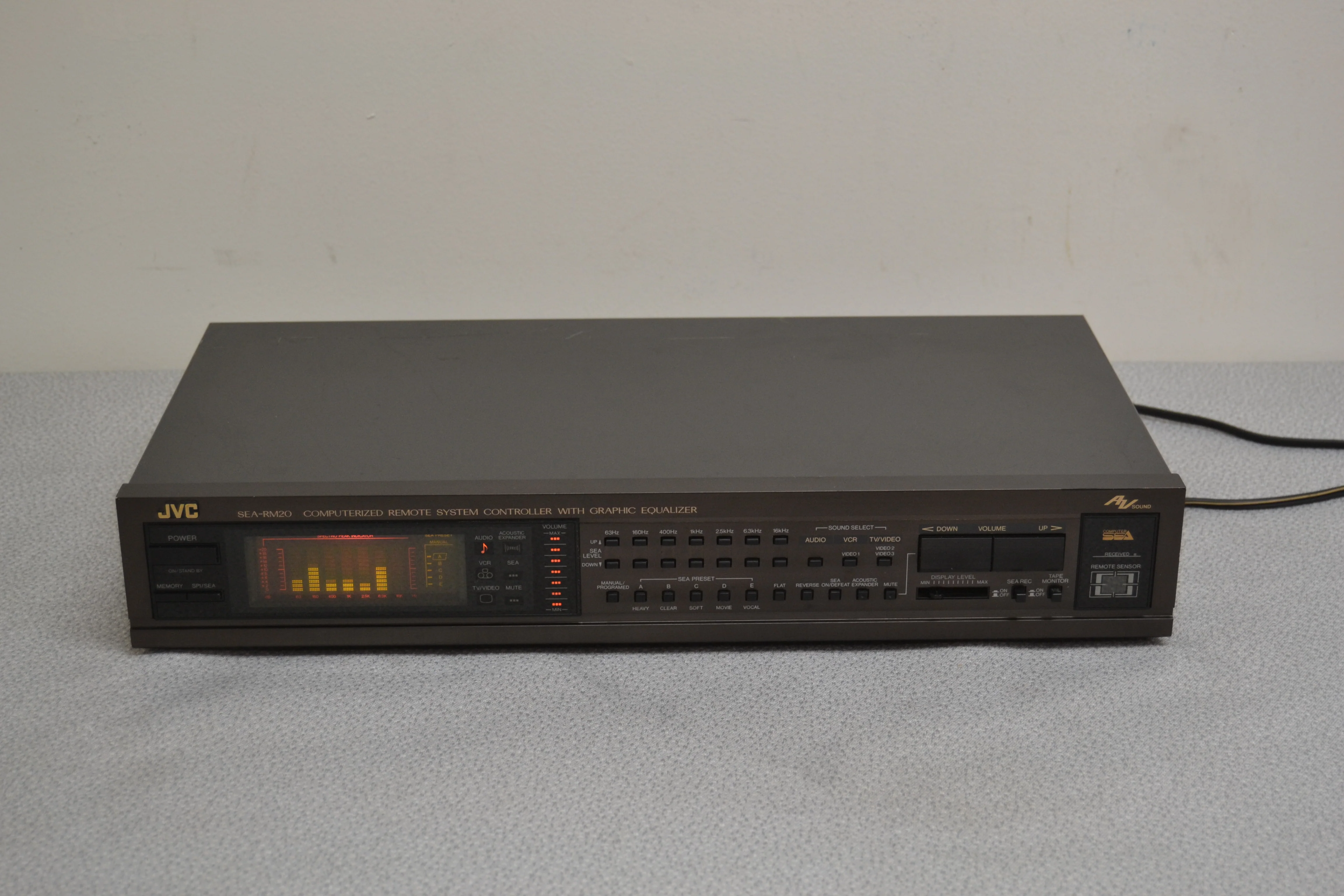 JVC SEA-RM20 * Graphic Equalizer with Spectrum Analyzer