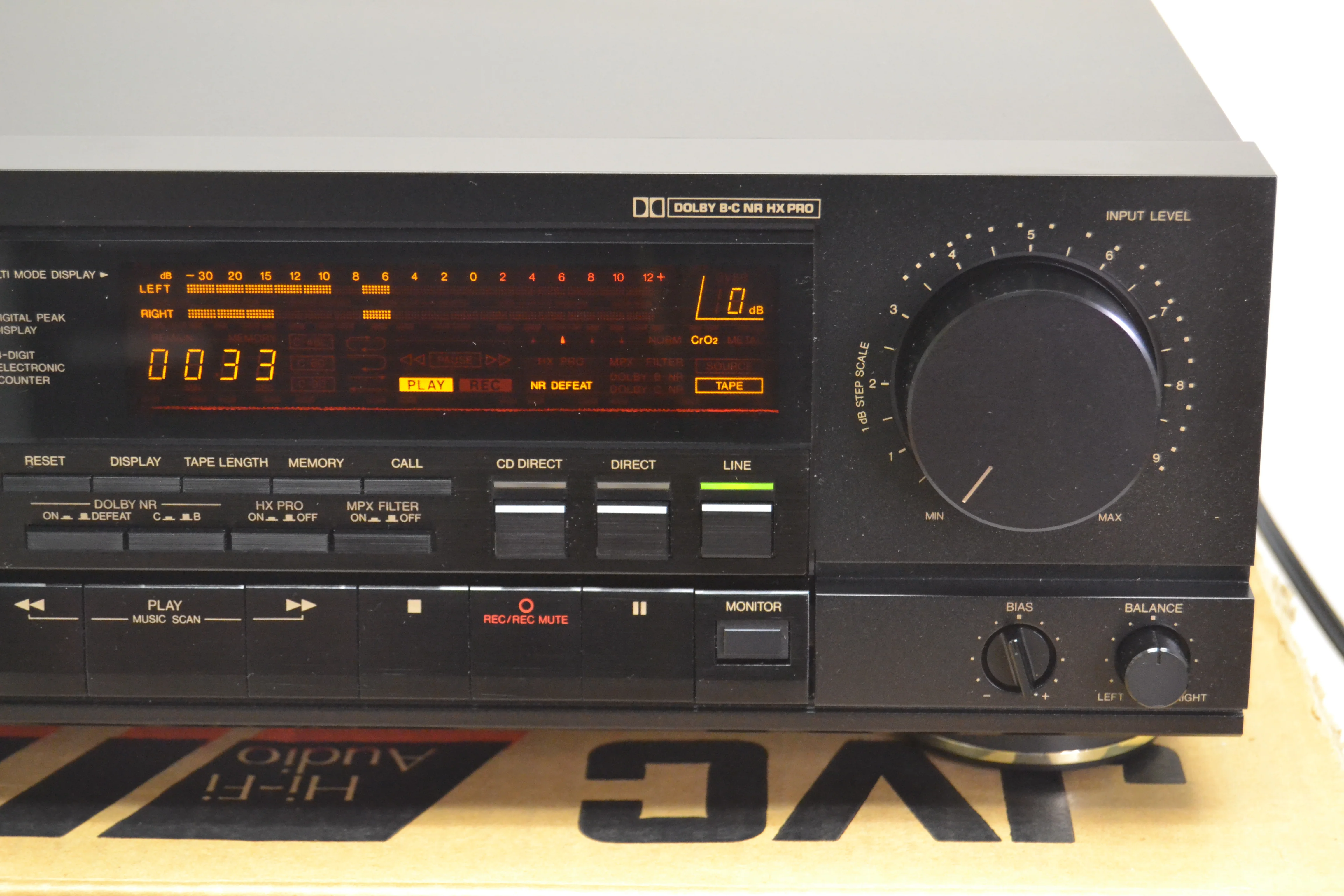 JVC TD-V621 3-Head Stereo Tape Recorder (1989-90) * Fully Serviced * New Belts * Box * Manuals - Image 6