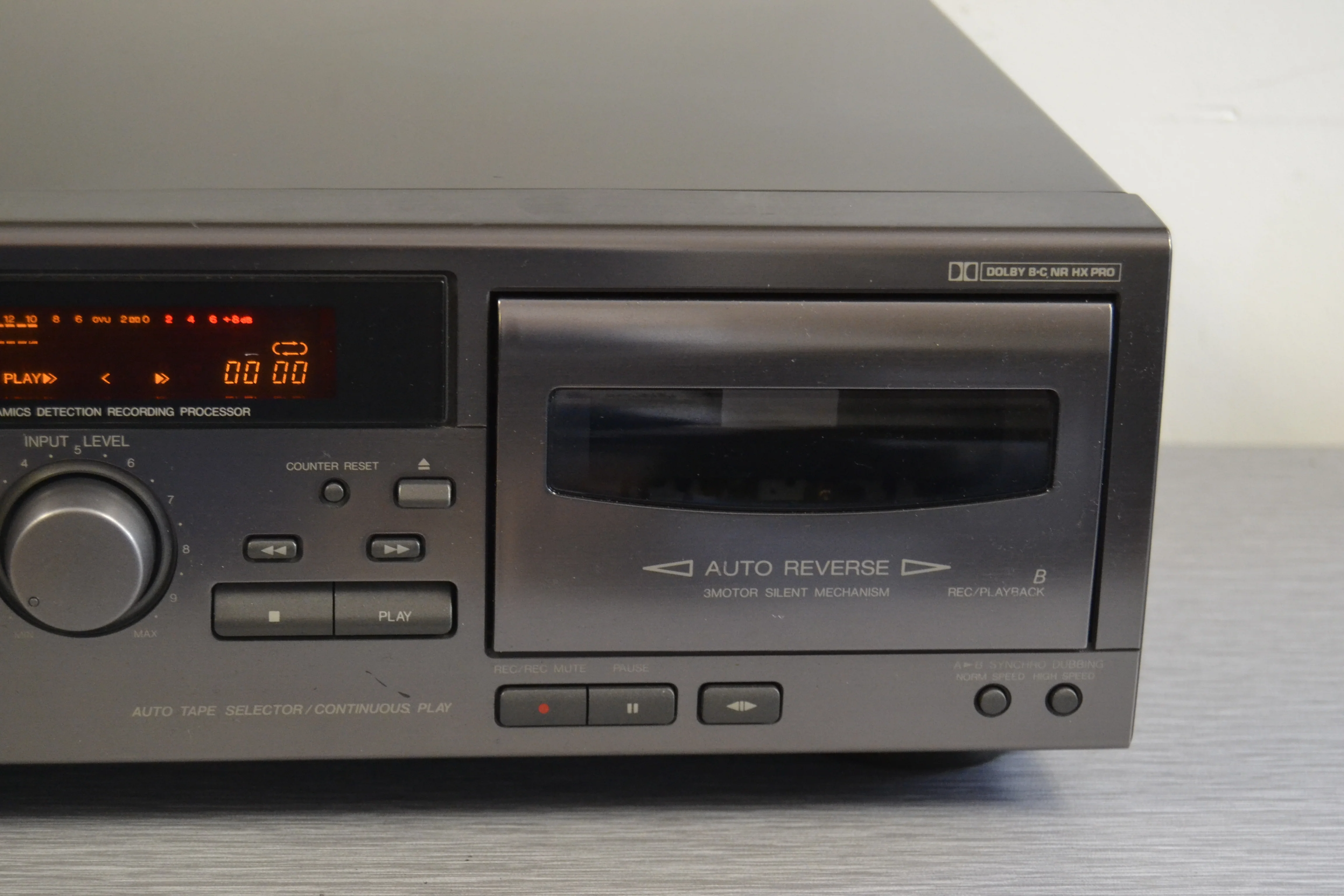 JVC TD-W217 Double Cassette Deck - Image 4