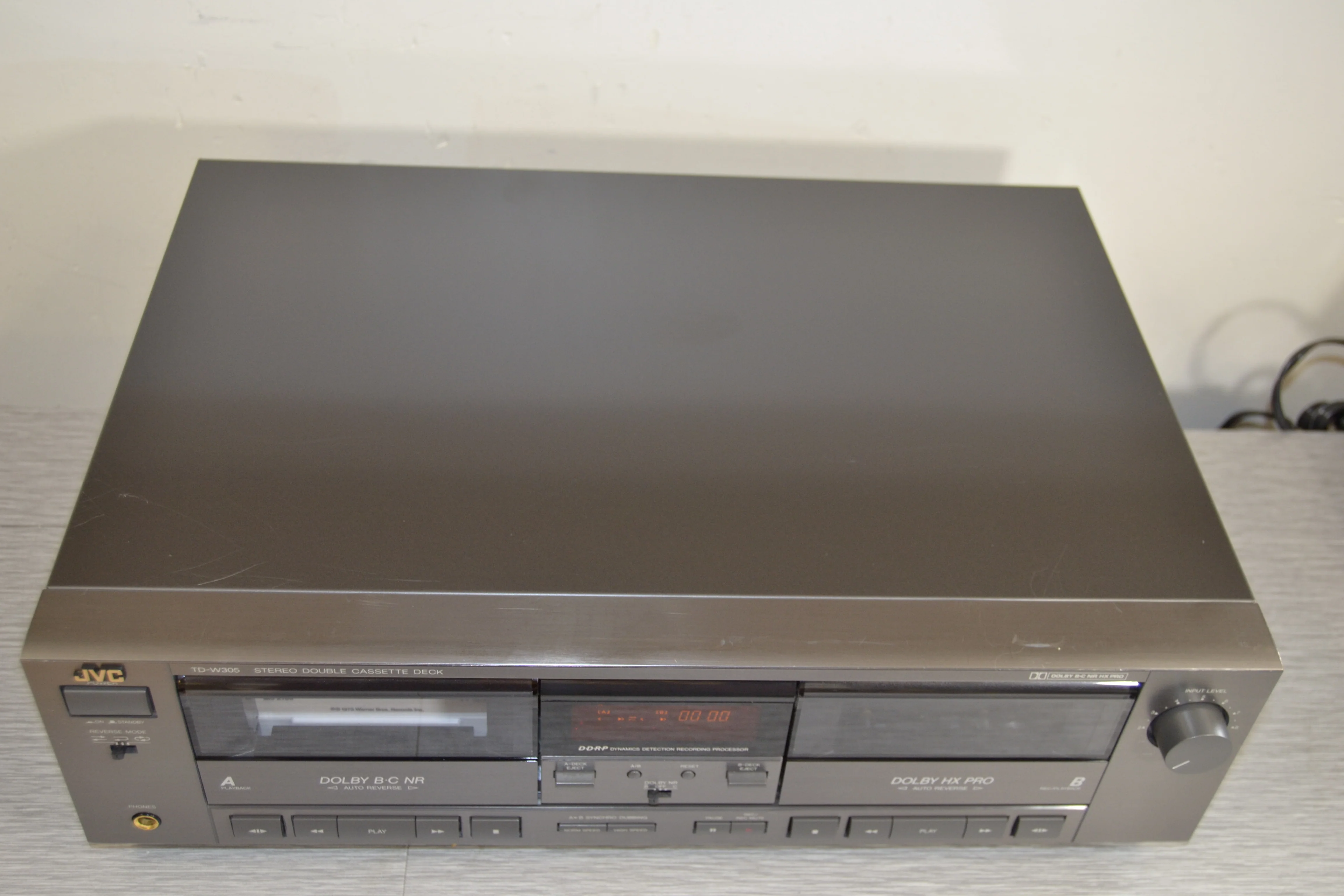 JVC TD-W305 Double Cassette Deck - Image 5
