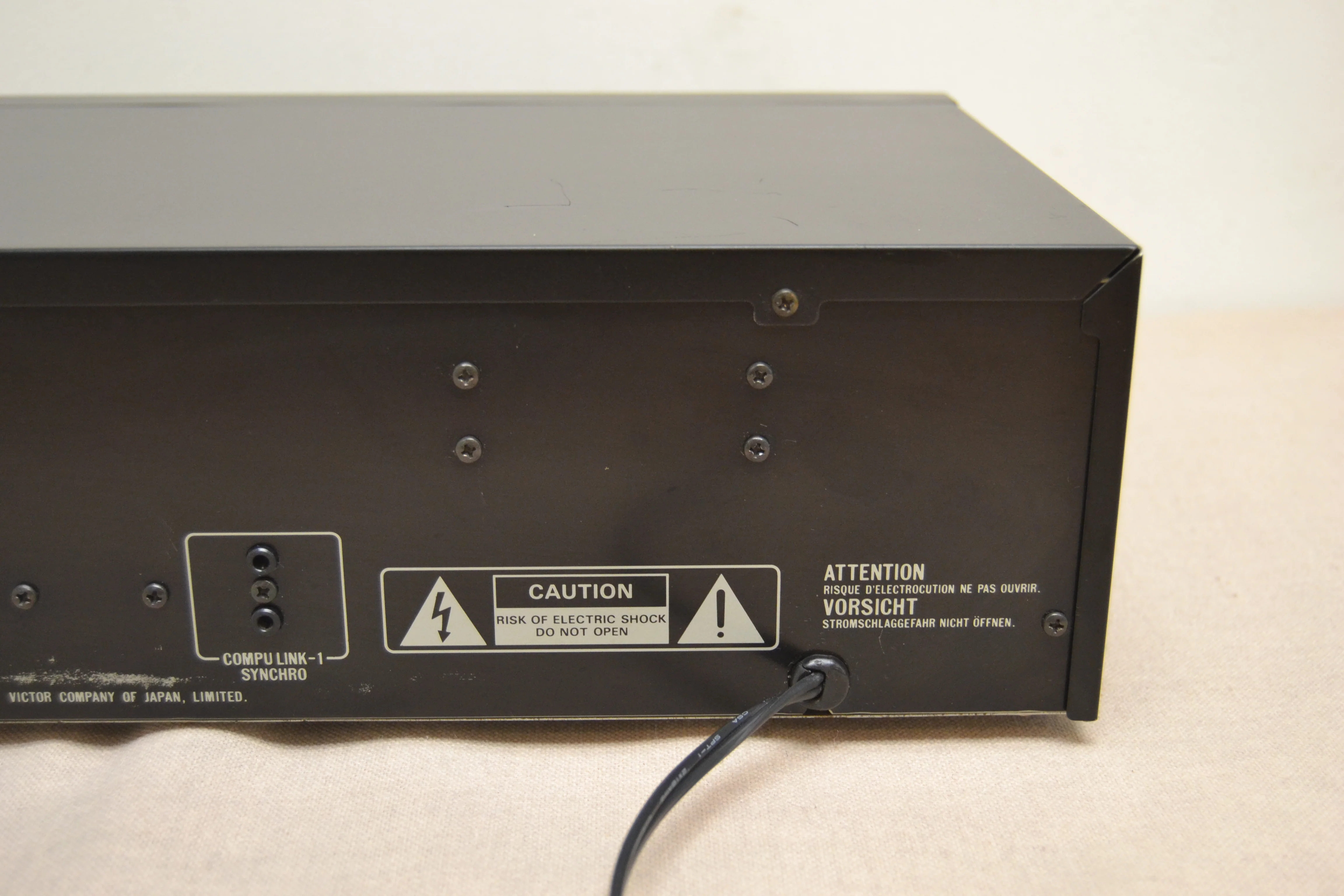JVC TD-W503 Double Cassette Deck * Fully Serviced * New Belts - Image 11