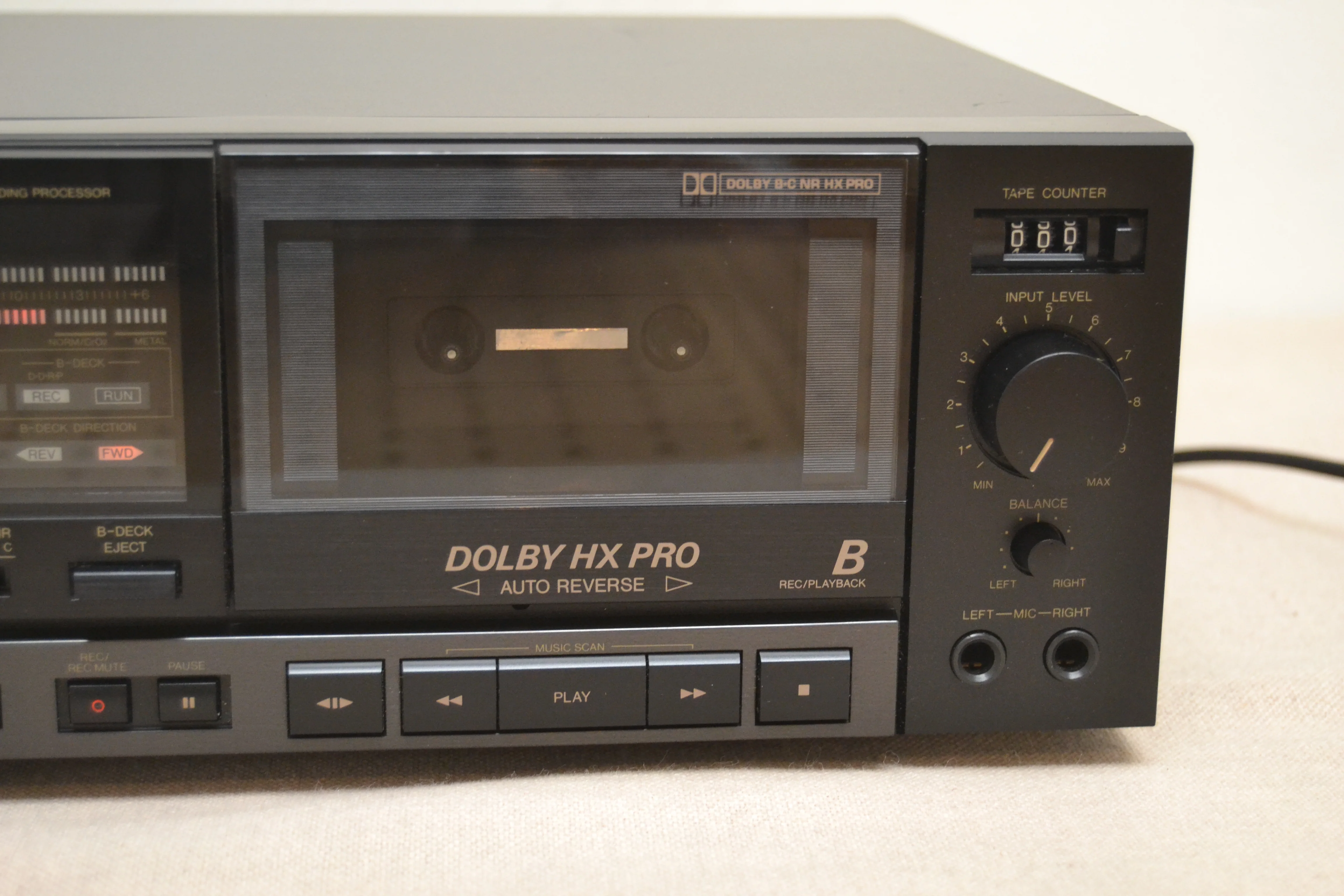 JVC TD-W503 Double Cassette Deck * Fully Serviced * New Belts - Image 4