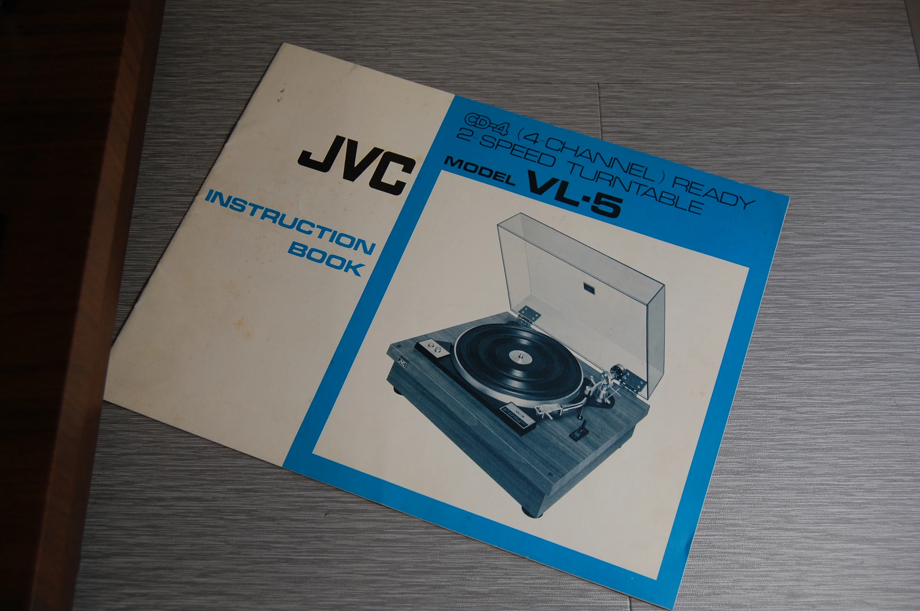 JVC VL-5 Turntable * 1973 * New Audio Technica AT3600 Cartridge * Manual - Image 14