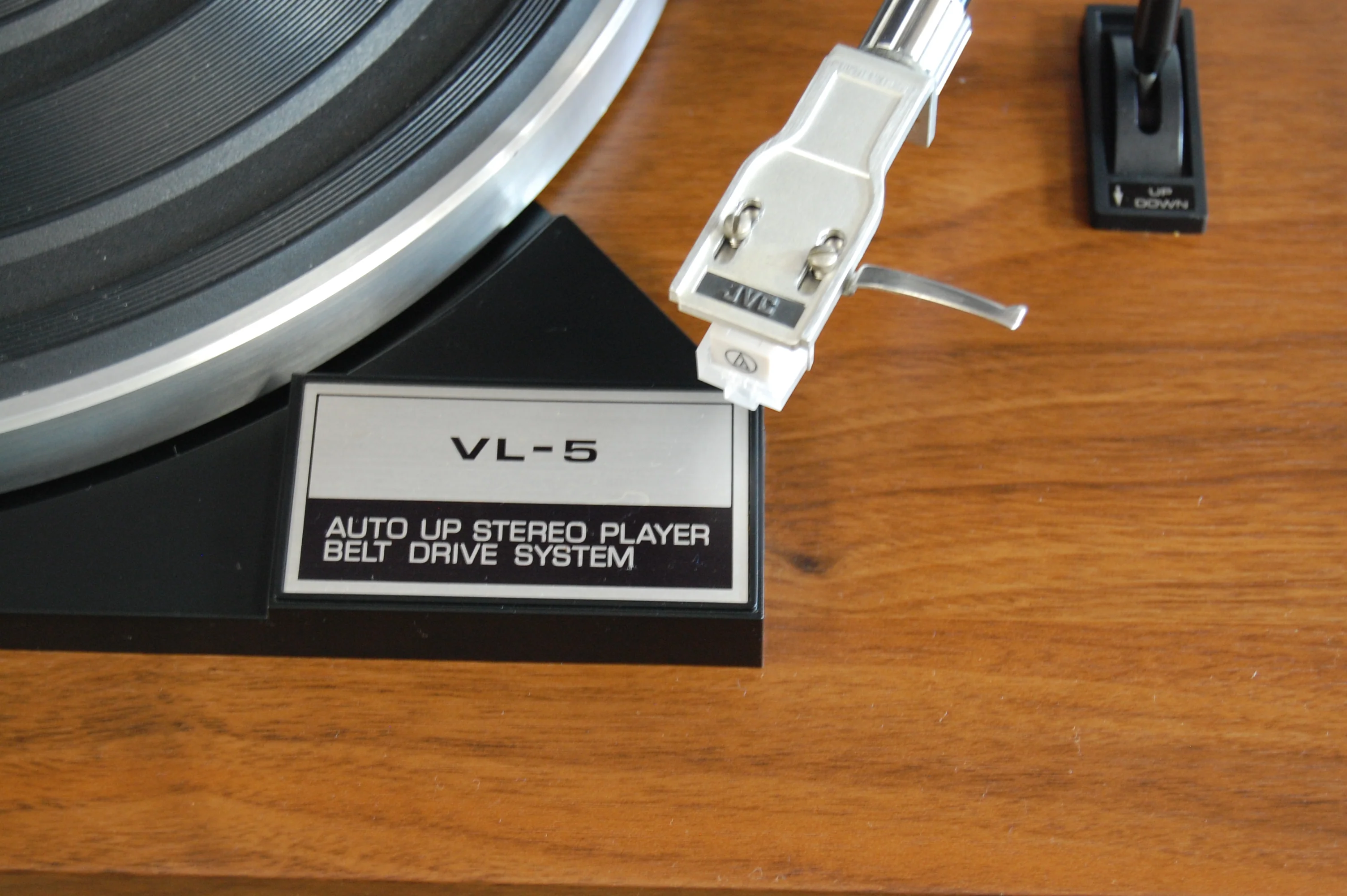 JVC VL-5 Turntable * 1973 * New Audio Technica AT3600 Cartridge * Manual - Image 7