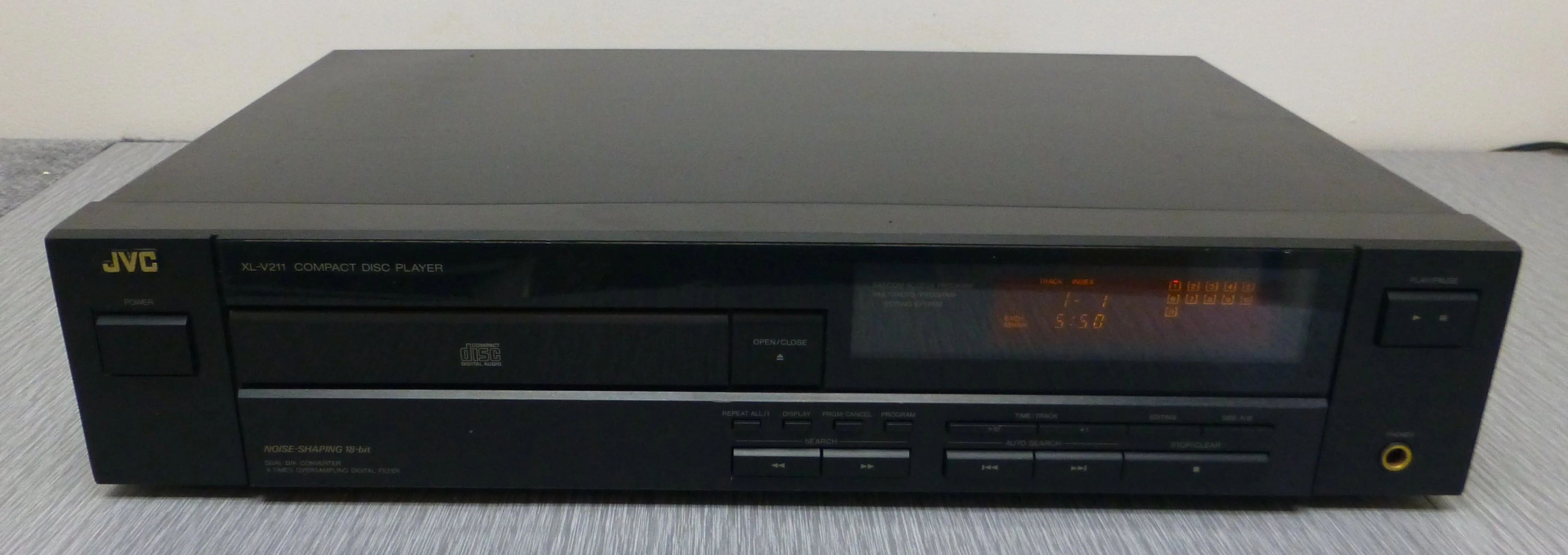 JVC XL-V211 Single CD Player