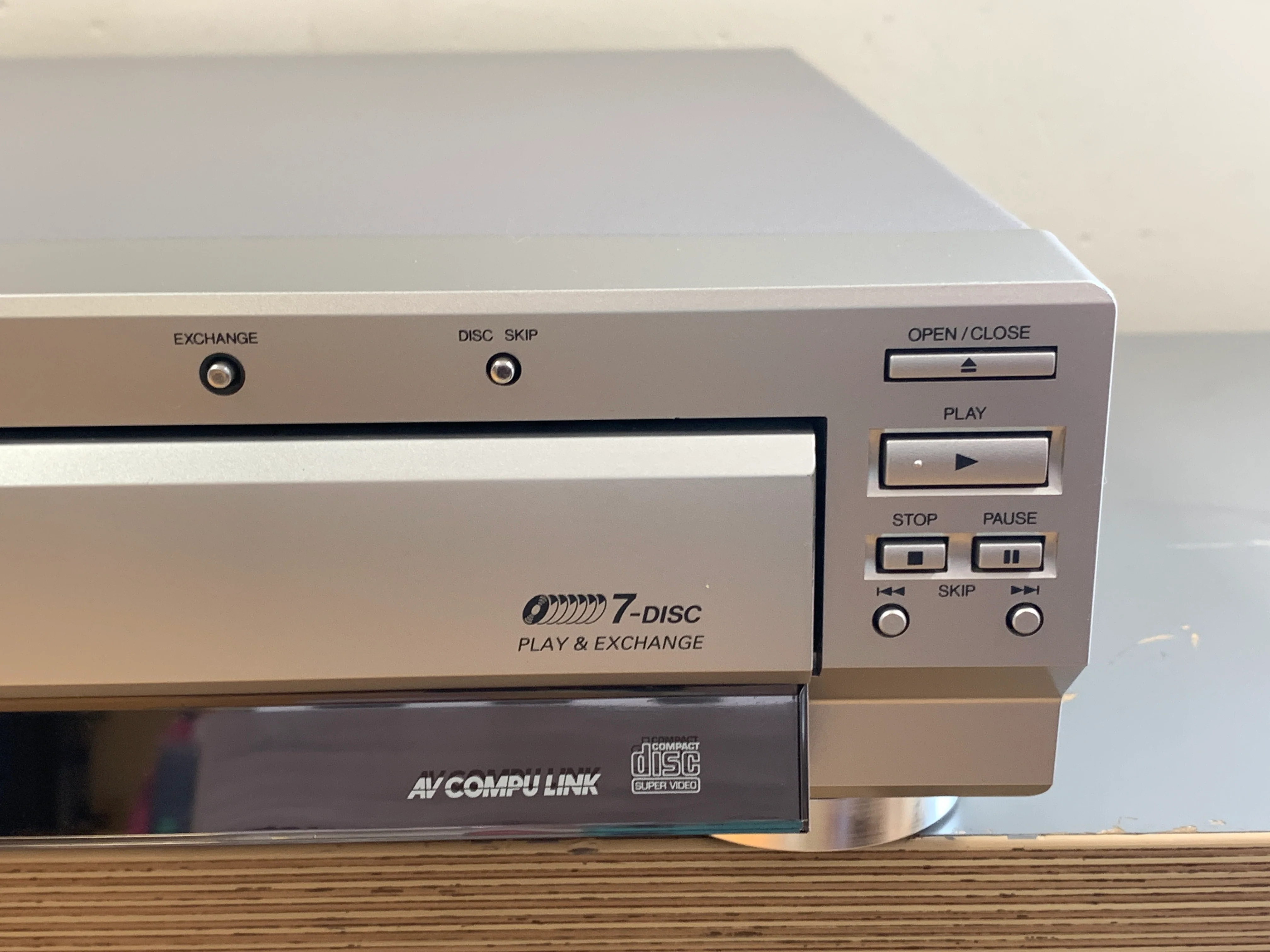 JVC XV-FA902 DVD/CD Carousel * 7 Discs - Image 4