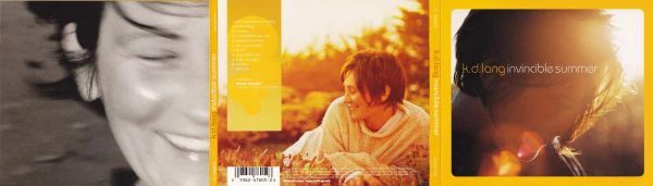 k.d. lang - Invincible Summer (CD, Album, Dig) (Very Good (VG)) - Image 4