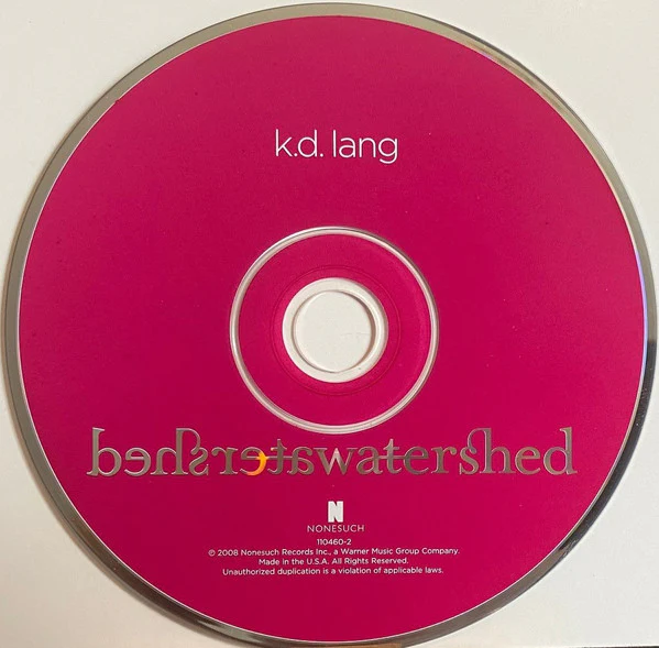 k.d. lang - Watershed (CD, Album) (Near Mint (NM or M-)) - Image 3