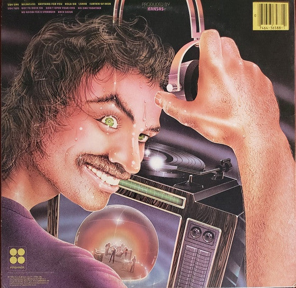 Kansas  - Audio-Visions (LP, Album, Pit) (Near Mint (NM or M-)) - Image 2