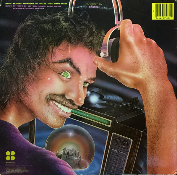 Kansas - Audio-Visions (LP, Album, Pit) (Near Mint (NM or M-)) - Image 2