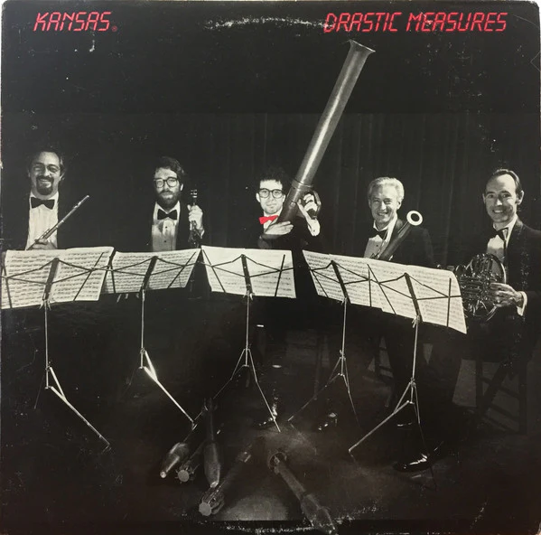 Kansas - Drastic Measures (LP, Album, Pit) (Very Good Plus (VG+))