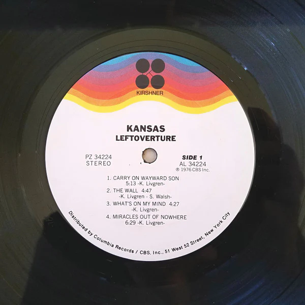 Kansas - Leftoverture (LP, Album, Ter) (Very Good Plus (VG+)) - Image 5