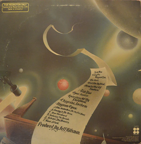 Kansas  - Leftoverture (LP, Album) (Very Good Plus (VG+)) - Image 2