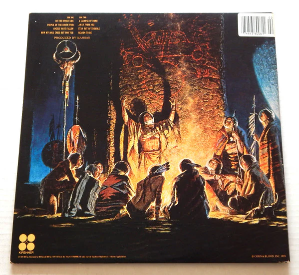 Kansas  - Monolith (LP, Album, Pit) (Near Mint (NM or M-)) - Image 2