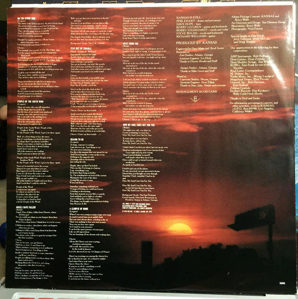 Kansas  - Monolith (LP, Album, Pit) (Very Good Plus (VG+)) - Image 5