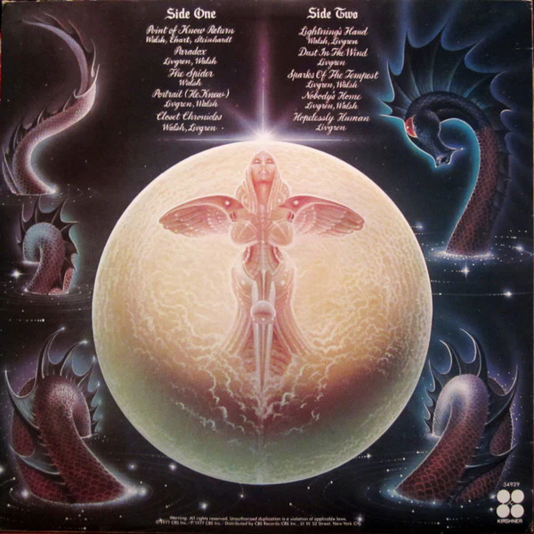 Kansas - Point Of Know Return (LP, Album, Pit) (Very Good (VG)) - Image 3