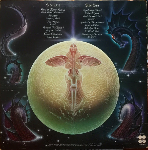 Kansas - Point Of Know Return (LP, Album, Ter) (Very Good Plus (VG+)) - Image 2