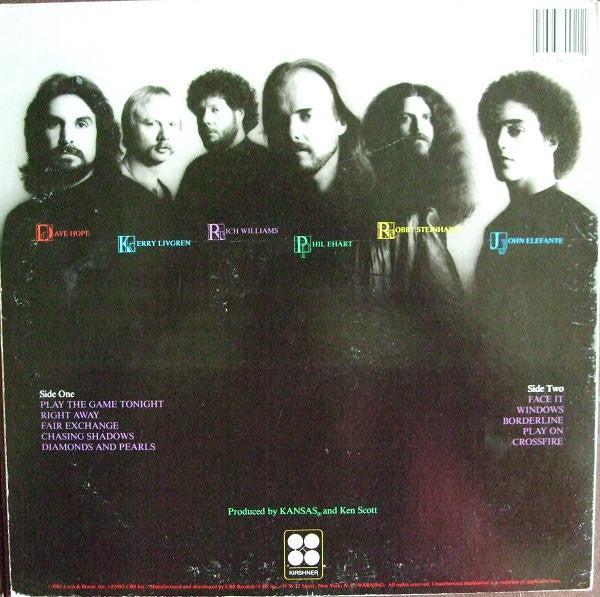 Kansas - Vinyl Confessions (LP, Album, Car) (Very Good Plus (VG+)) - Image 2