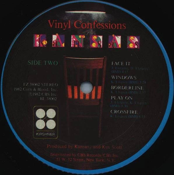 Kansas - Vinyl Confessions (LP, Album, Car) (Very Good Plus (VG+)) - Image 4