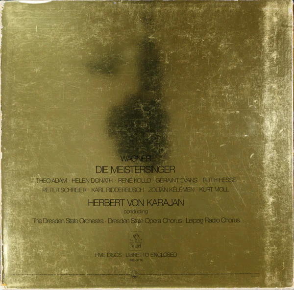 Herbert Von Karajan / Richard Wagner - Die Meistersinger (5xLP, RP, Boo + Box, Ltd) (Near Mint (NM or M-)) - Image 2