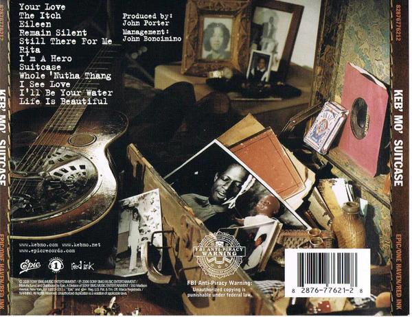 Keb' Mo' - Suitcase (CD, Album) (Near Mint (NM or M-)) - Image 3