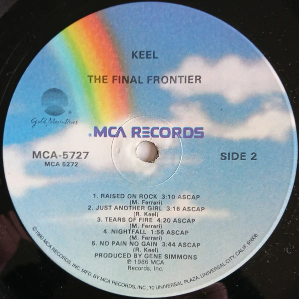 Keel - The Final Frontier (LP, Album) (Near Mint (NM or M-)) - Image 4