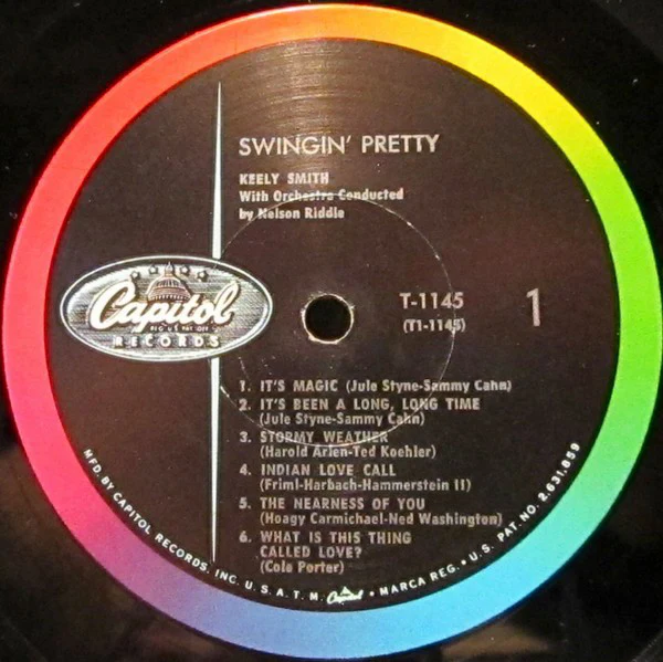 Keely Smith - Swingin' Pretty (LP, Album, Mono, RP) (Very Good (VG)) - Image 2