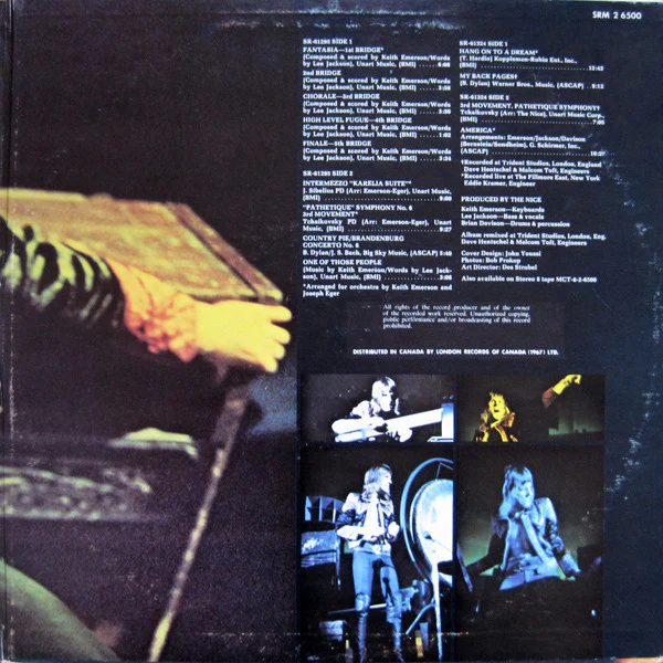 Keith Emerson With The Nice - Keith Emerson With The Nice (2xLP, Comp) (Very Good Plus (VG+)) - Image 4