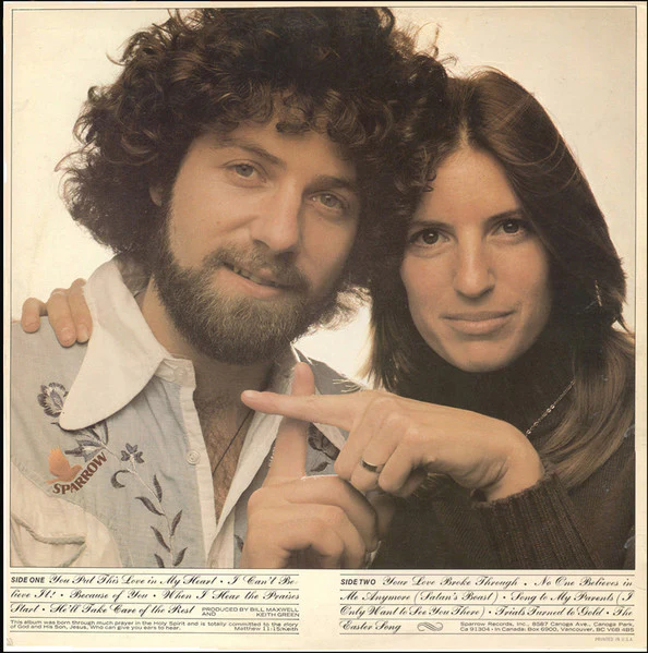Keith Green - For Him Who Has Ears To Hear (LP, Album) (Near Mint (NM or M-)) - Image 2