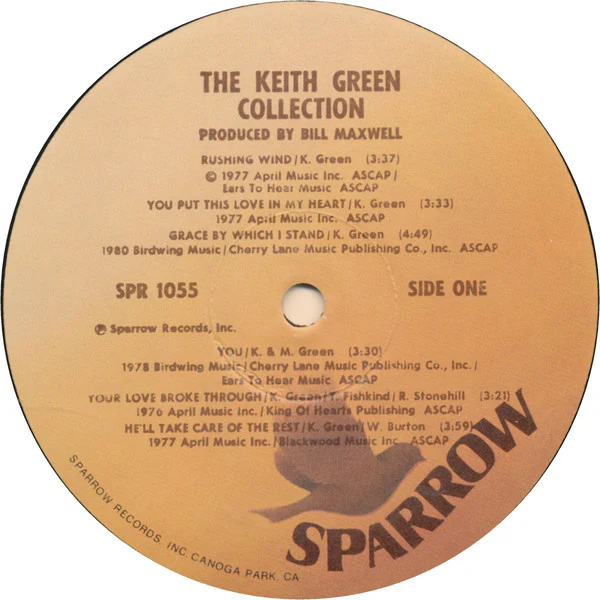 Keith Green - The Keith Green Collection (LP, Comp) (Very Good Plus (VG+)) - Image 3