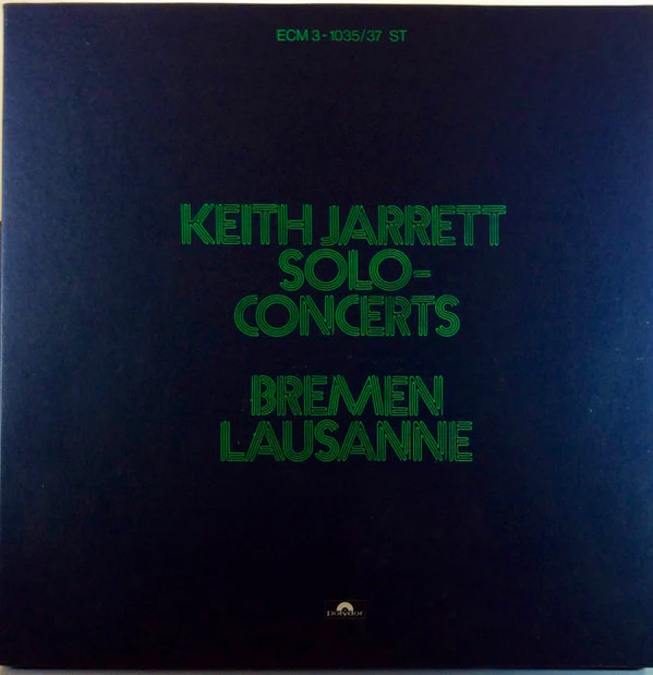 Keith Jarrett - Solo Concerts: Bremen / Lausanne (3xLP + Box) (Very Good Plus (VG+))