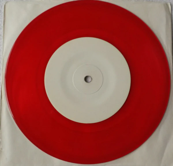 Keith Richards & The Biff Hitler Trio - Talk Is Cheap But Touring Ain't (7", Mono, Unofficial, Red) (Near Mint (NM or M-)) - Image 3