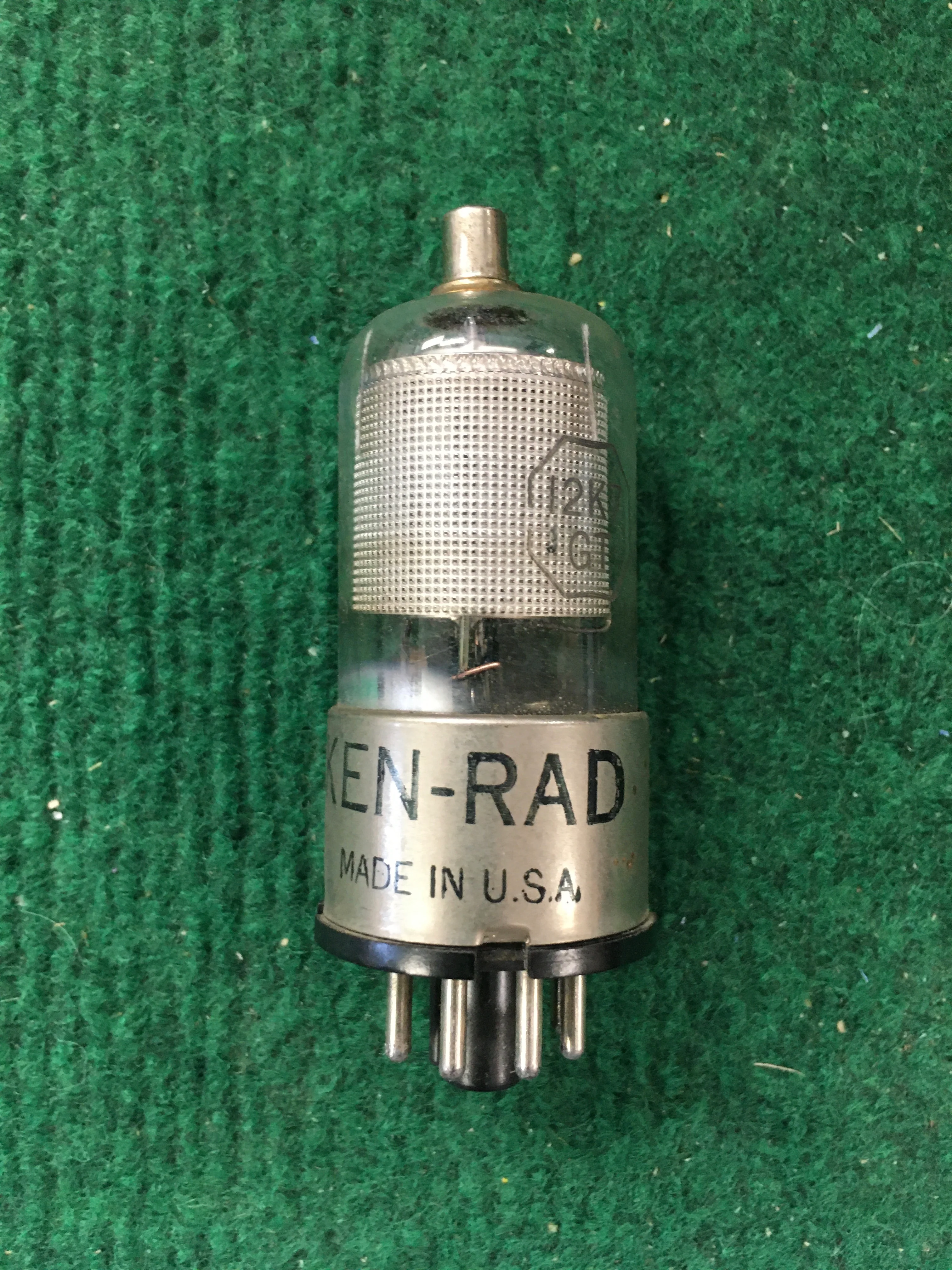 Ken-Rad 12K7GT Vacuum Tube * Tested 70 - Image 2